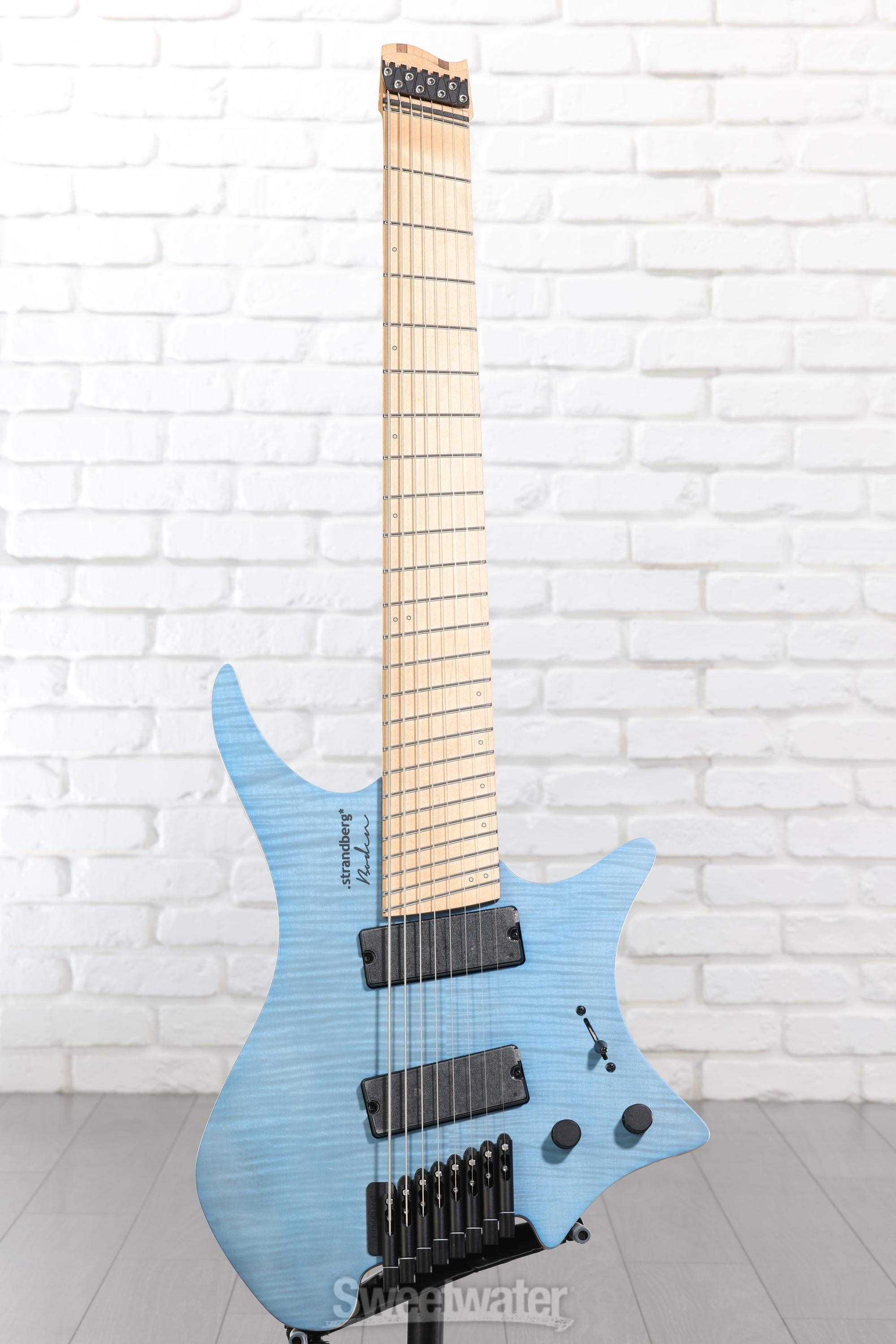Strandberg Boden Standard NX 8 Electric Guitar - Trans Blue
