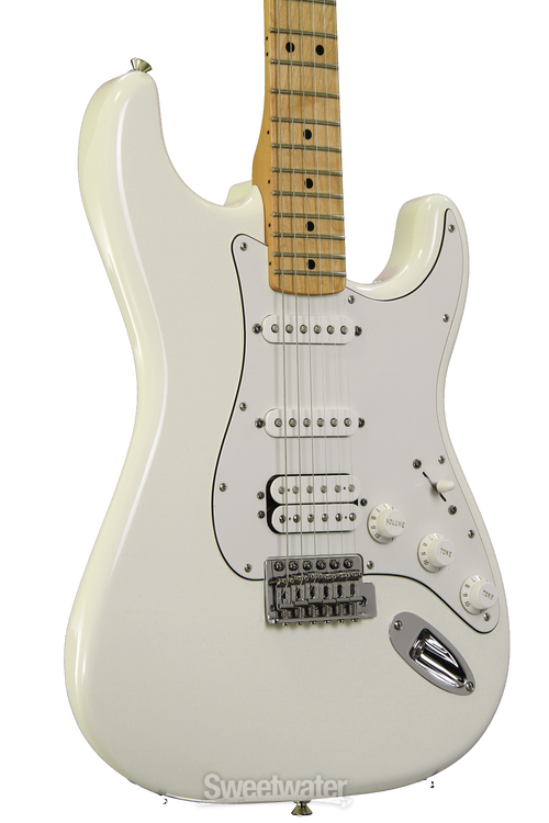 Fender Standard Stratocaster HSS - Arctic White with Maple