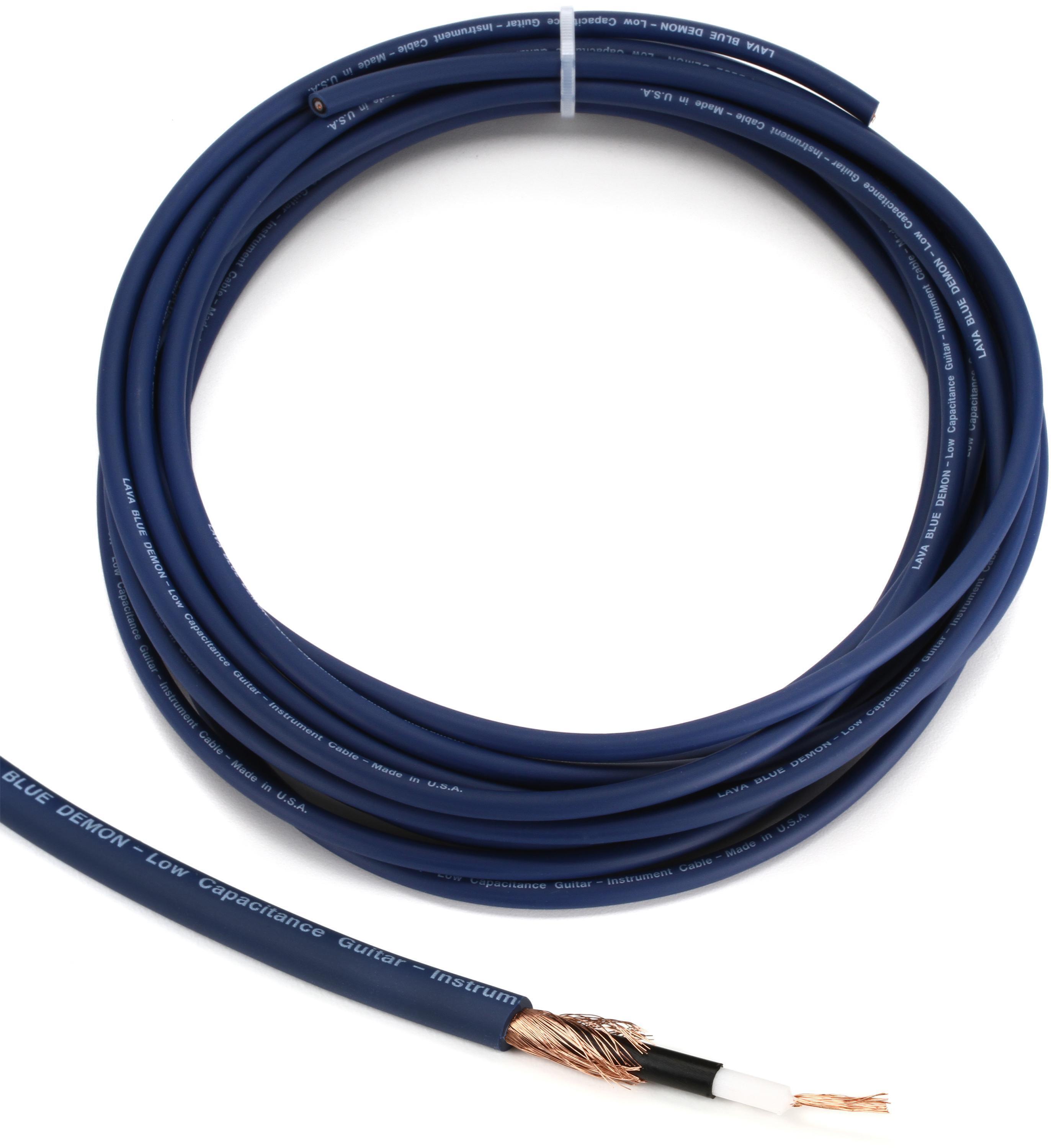 Lava Cable Instrument Wire - Blue Demon 25 Foot