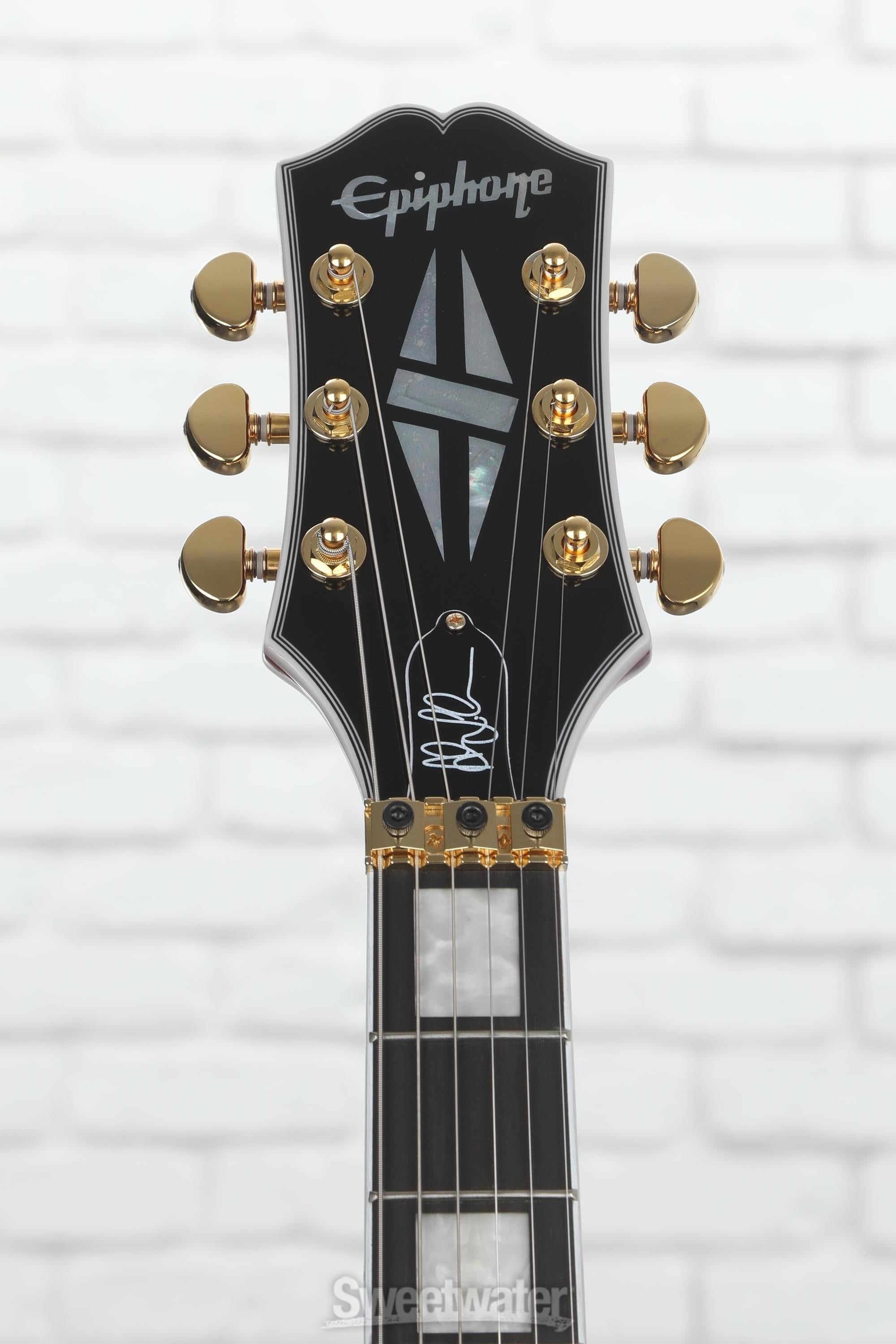 Epiphone Alex Lifeson Les Paul Custom Axcess Electric Guitar