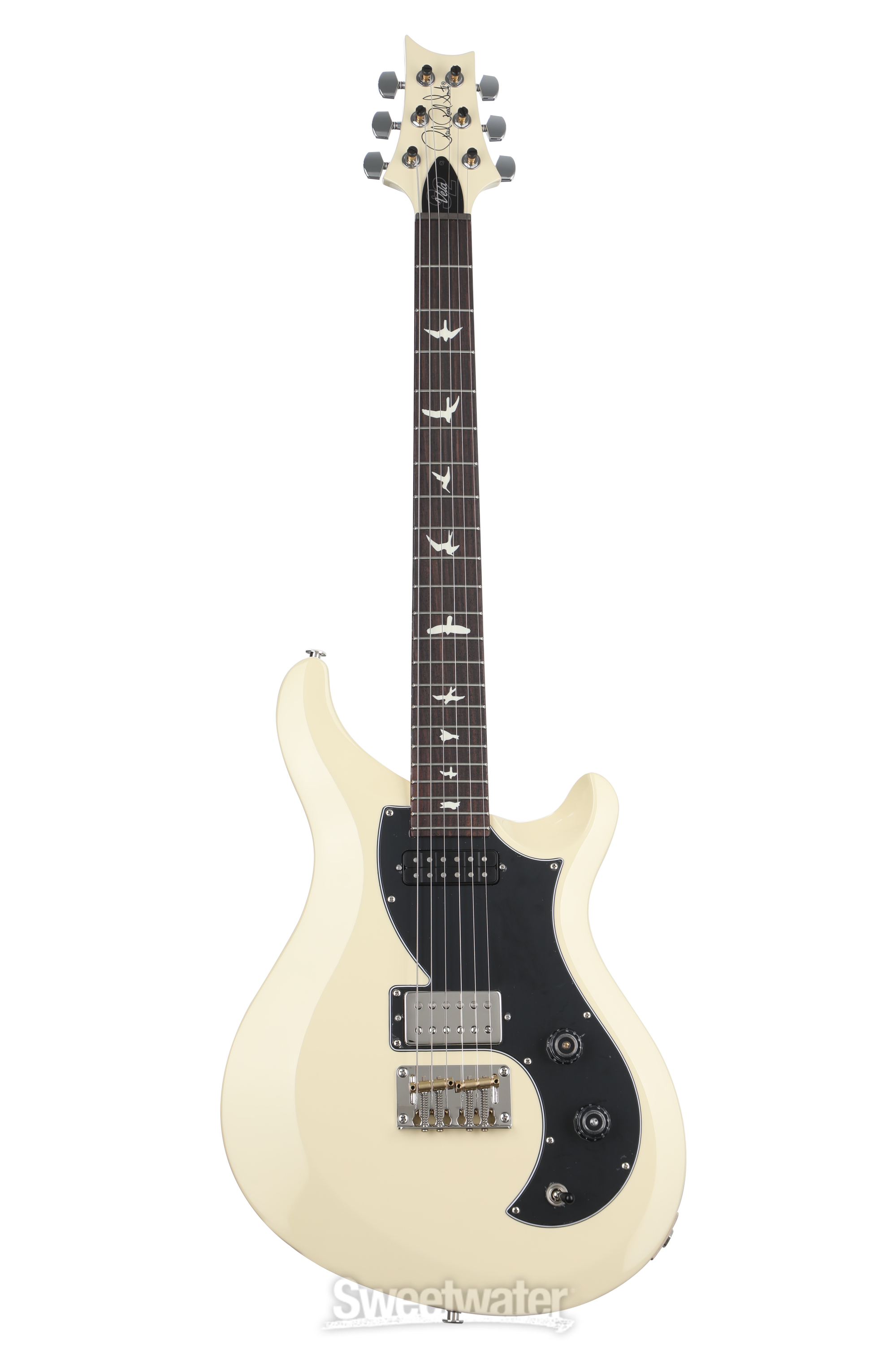 PRS S2 Vela Electric Guitar - Antique White | Sweetwater