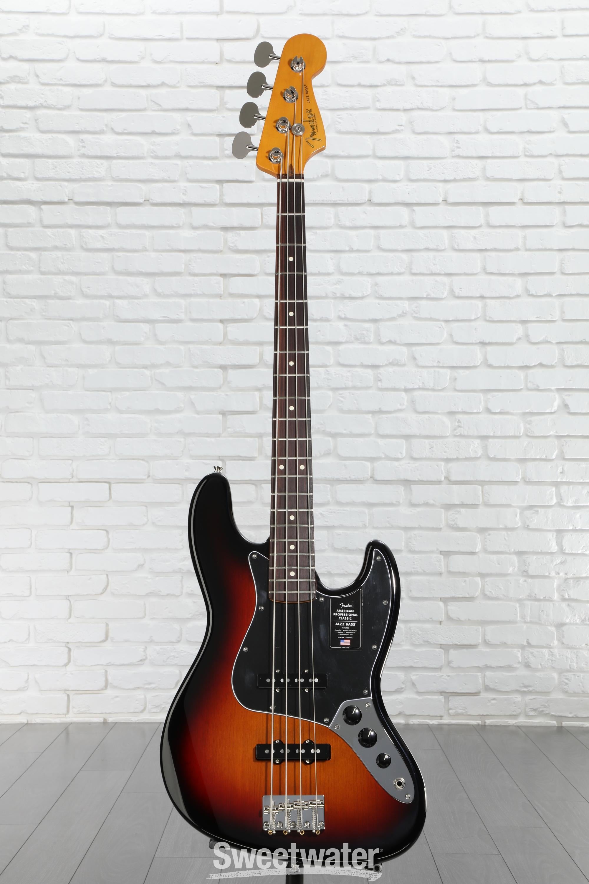 Fender American Professional Classic Jazz Bass - 3-Color Sunburst
