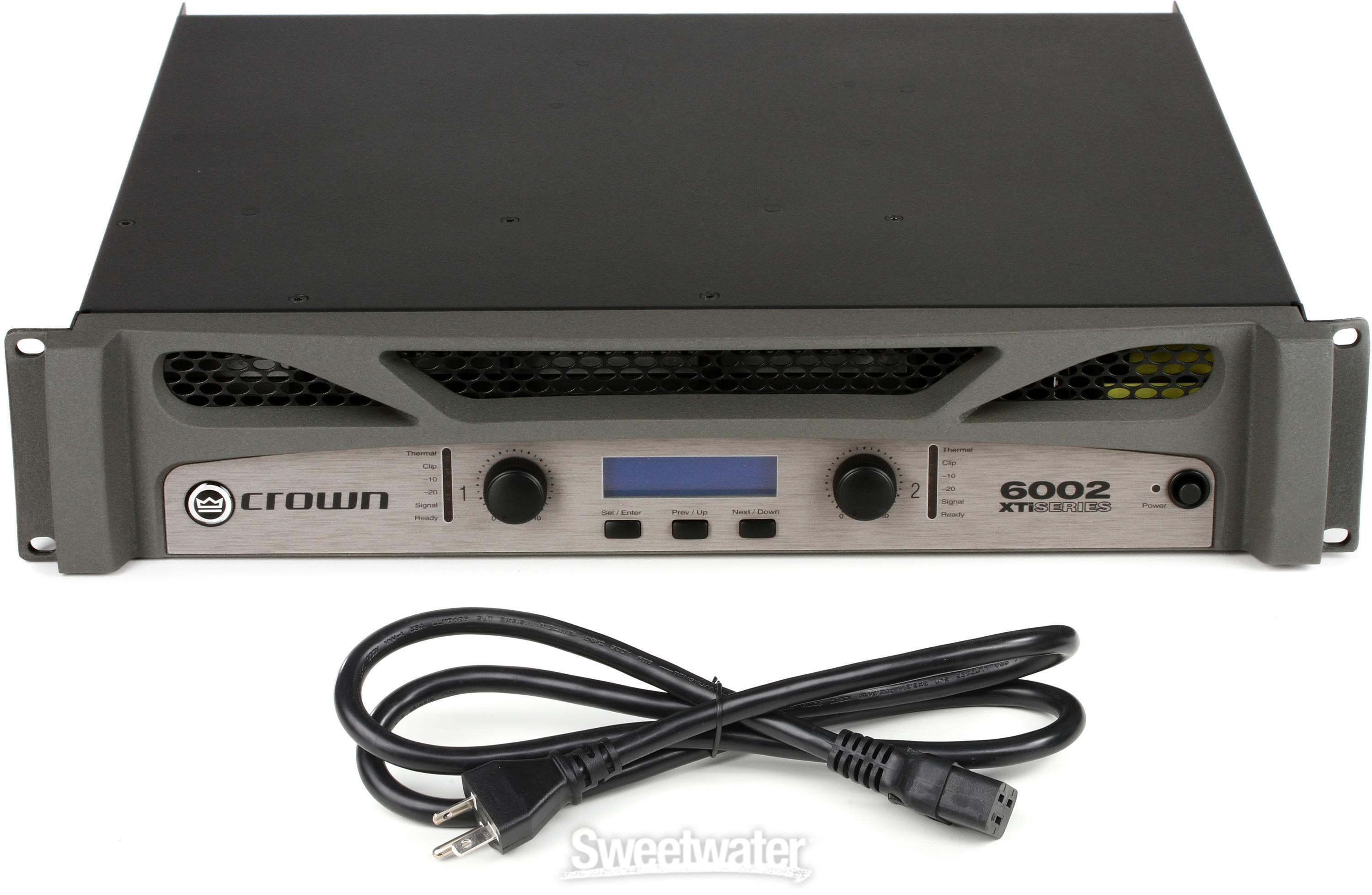 Crown XTi 6002 2100W 2-channel Power Amplifier | Sweetwater