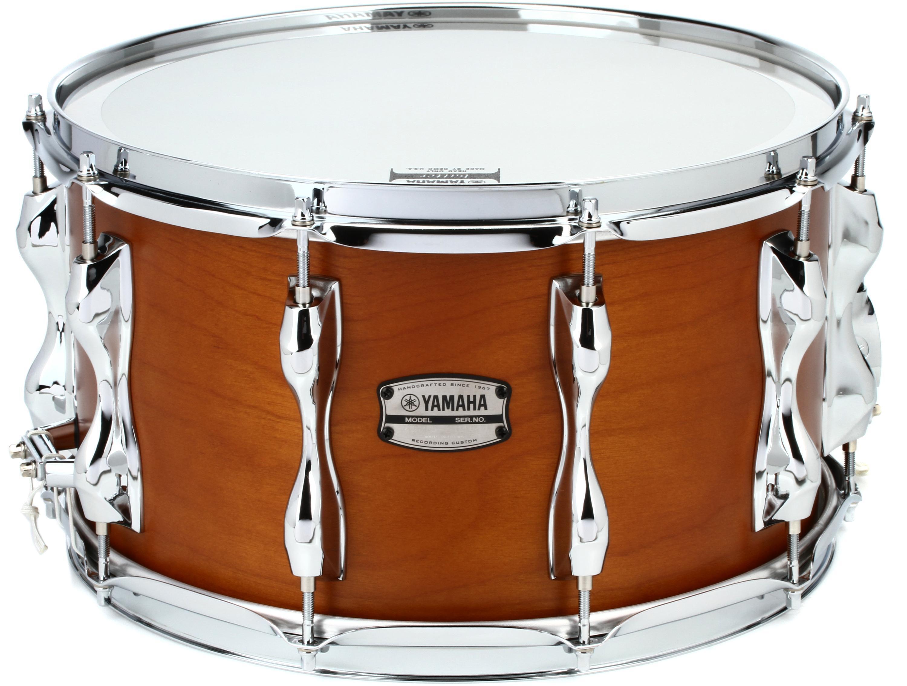 Yamaha Recording Custom Snare Drum - 8 x 14 inch - Real Wood