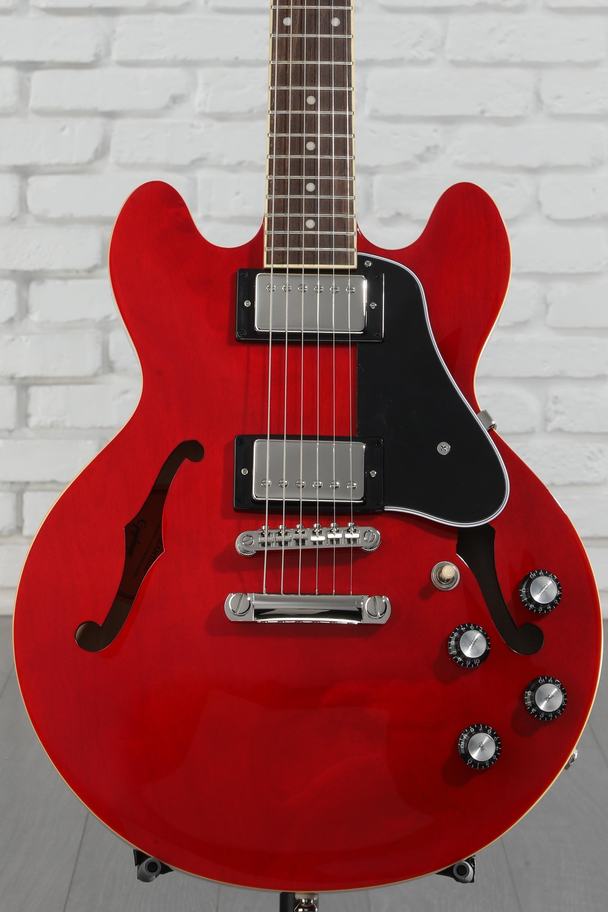 エピフォンES339 Epiphone ES-339 Semi-Hollow Electric Guitar Vintage Sunburst