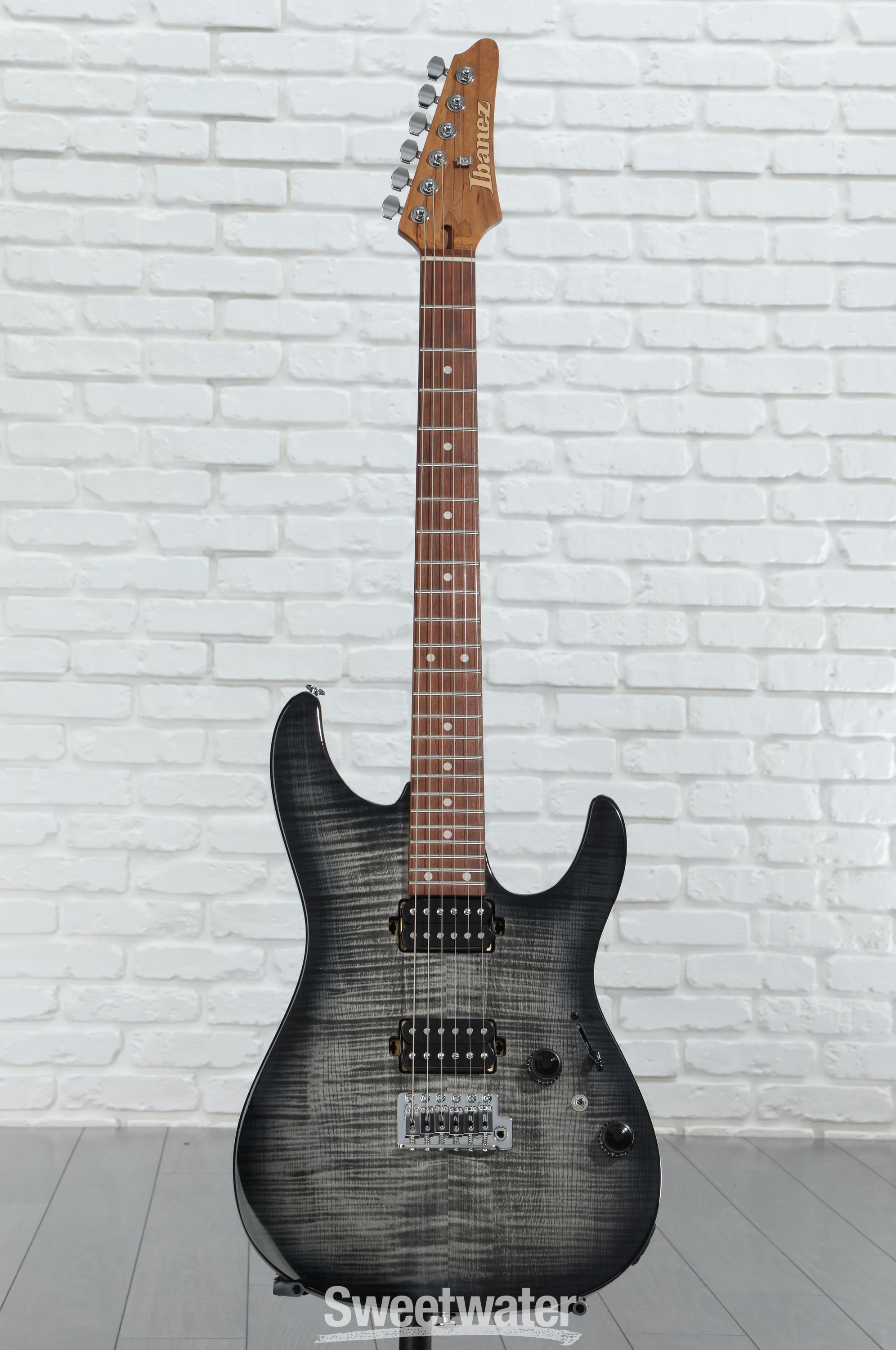 Ibanez Standard AZ24S1F Electric Guitar - Transparent Black