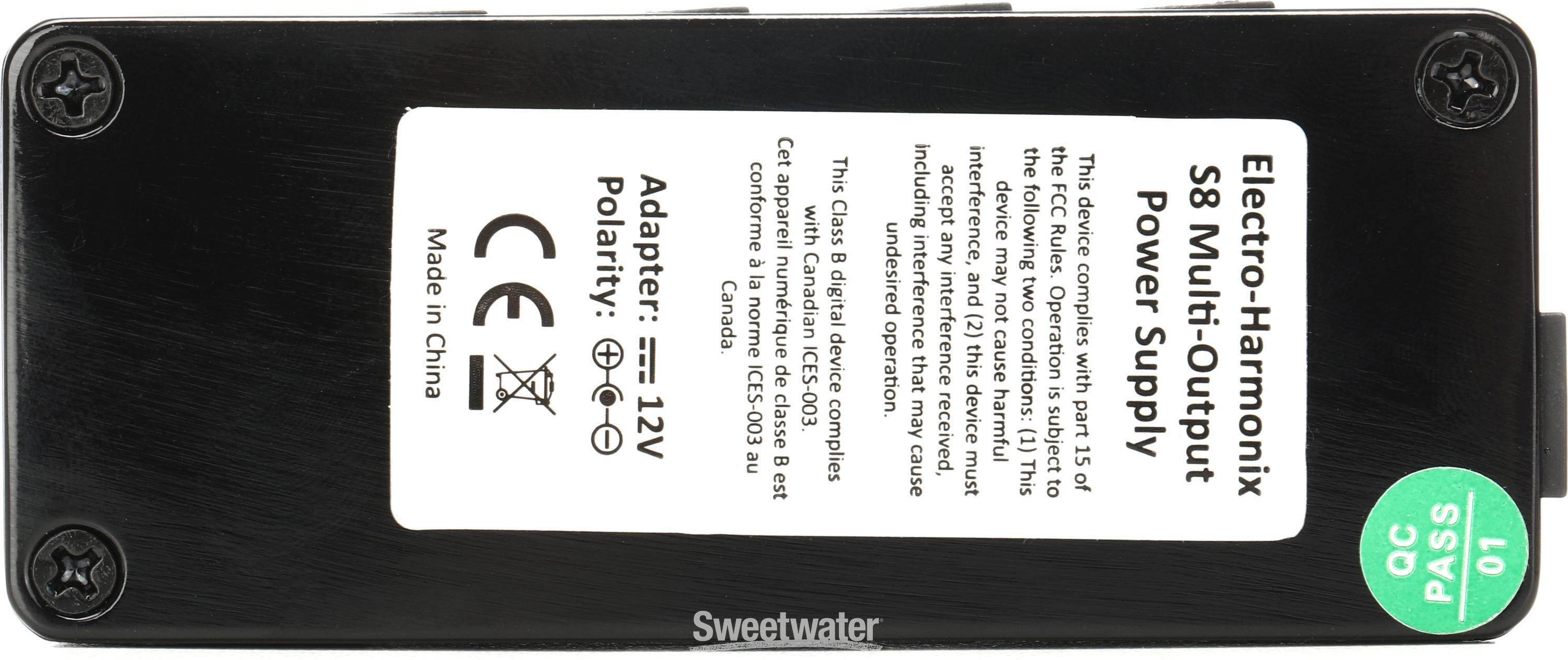 Electro-Harmonix S8 Regulated Power Supply | Sweetwater Electro-Harmonix S8 Regulated Power Supply | Sweetwater