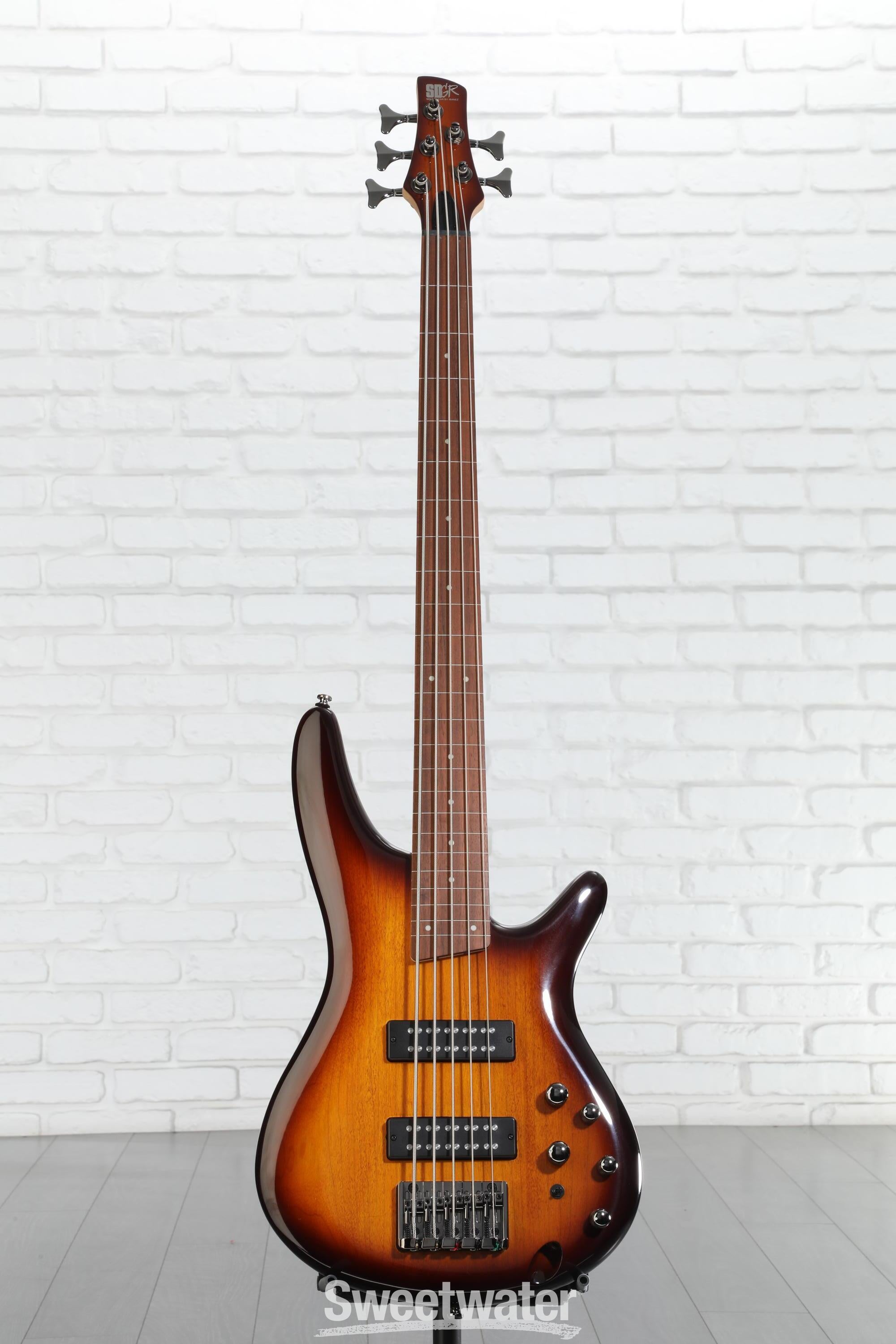 Ibanez Standard SR405E 5-string Bass Guitar - Dragon Eye Burst