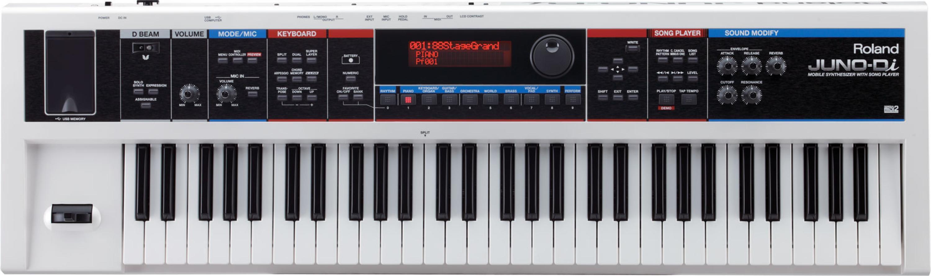 Roland JUNO-Di 61-Key Synthesizer - White | Sweetwater