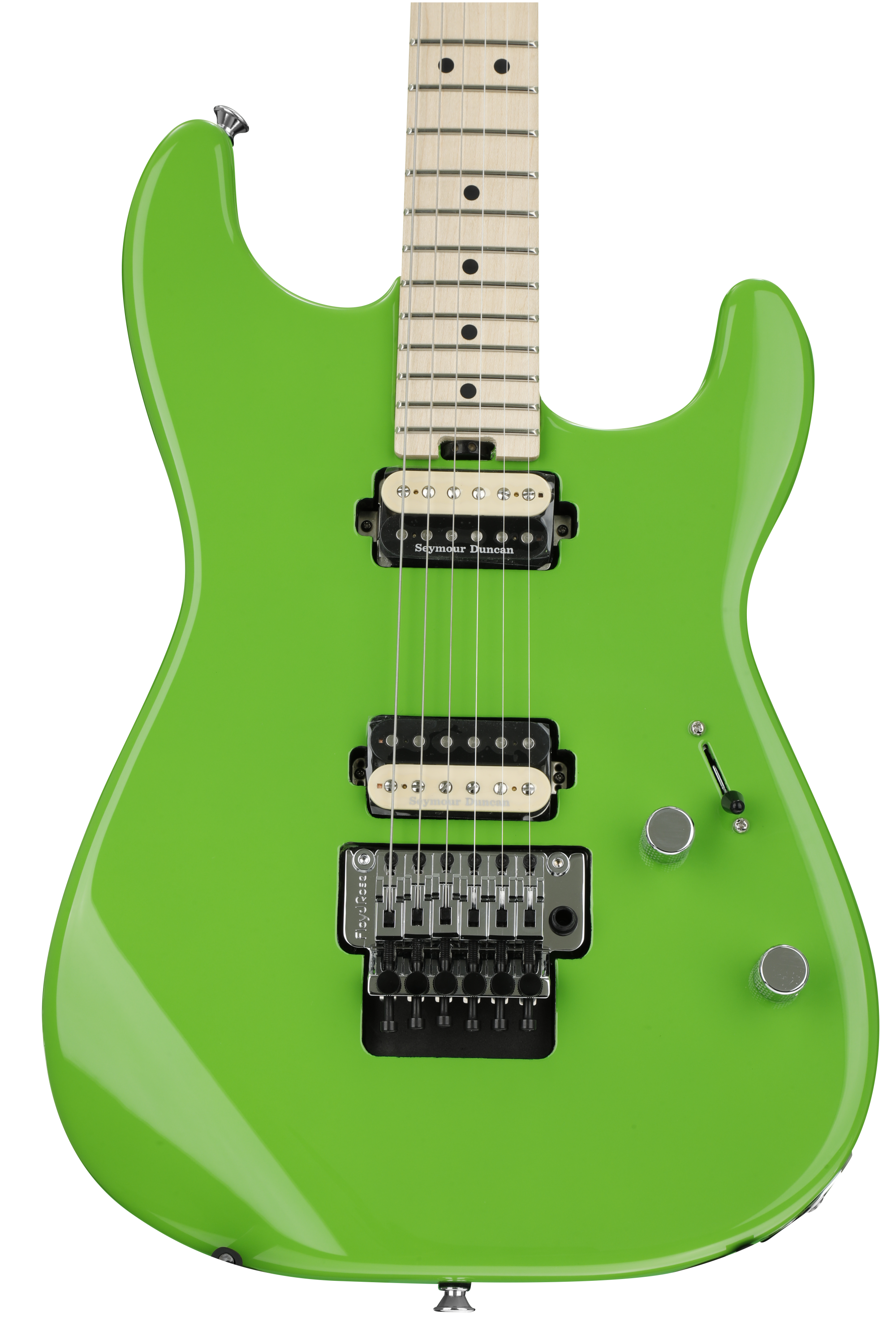Charvel Pro-Mod San Dimas Style 1 HH Floyd Rose - Slime Green