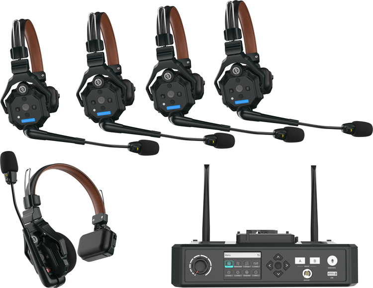 その他 Hollyland C1 Pro-4S (In-Ear version) Hollyland Solidcom C1 Pro - Wireless Intercom Headsets with