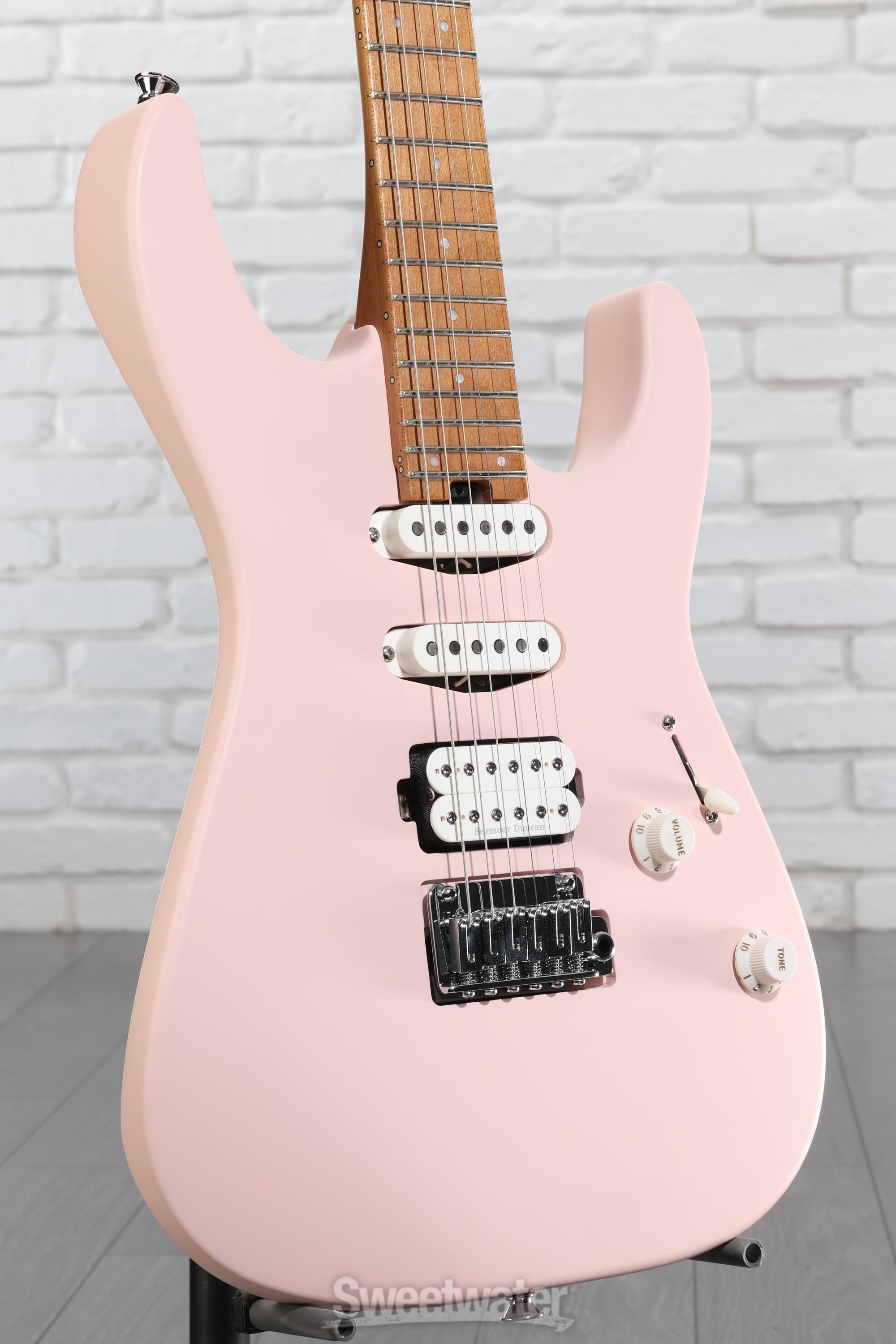 Charvel Pro-Mod DK24 HSS Electric Guitar - Shell Pink
