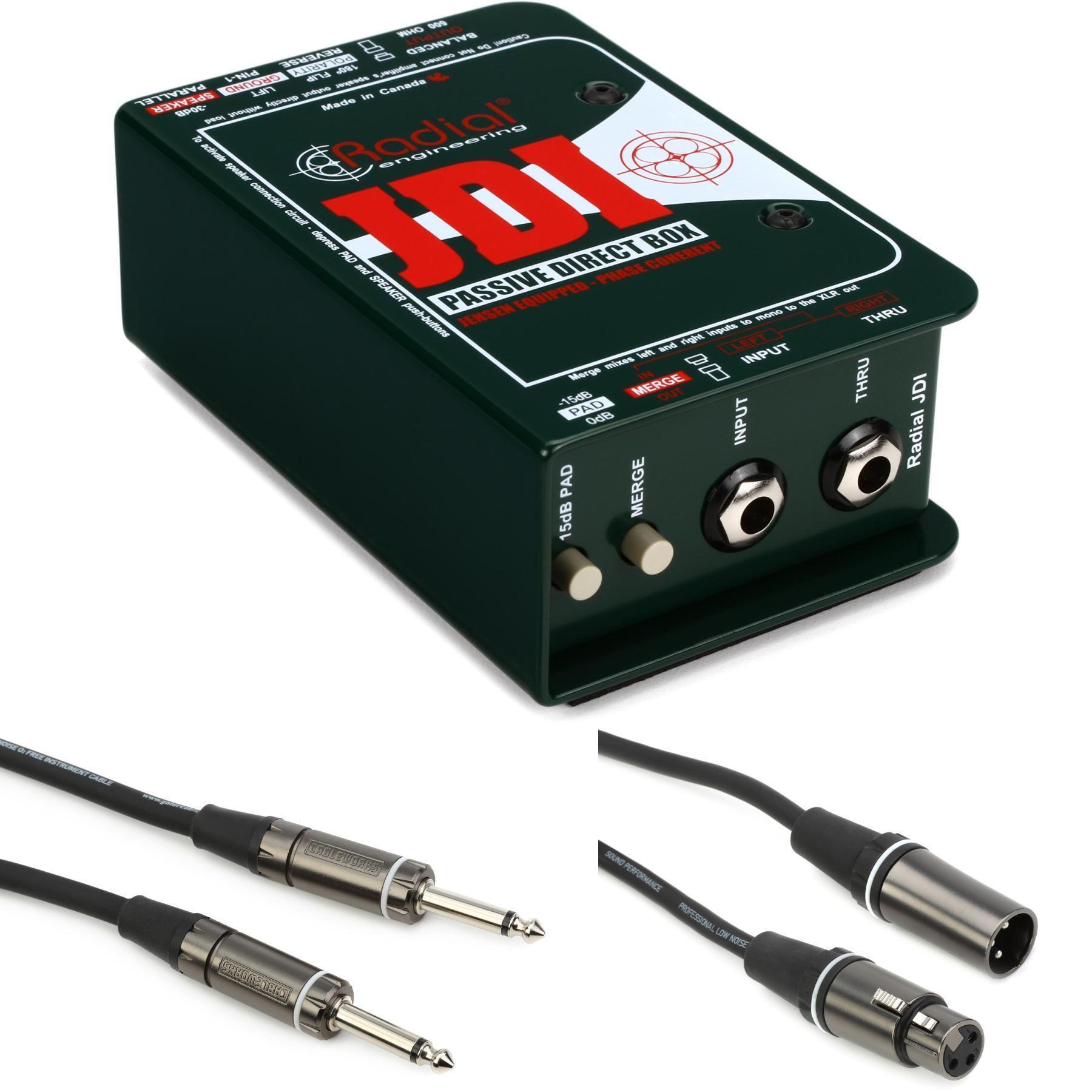 Radial JDI DI ジェンセン Radial JDI Jensen-equipped 1-channel Passive Instrument
