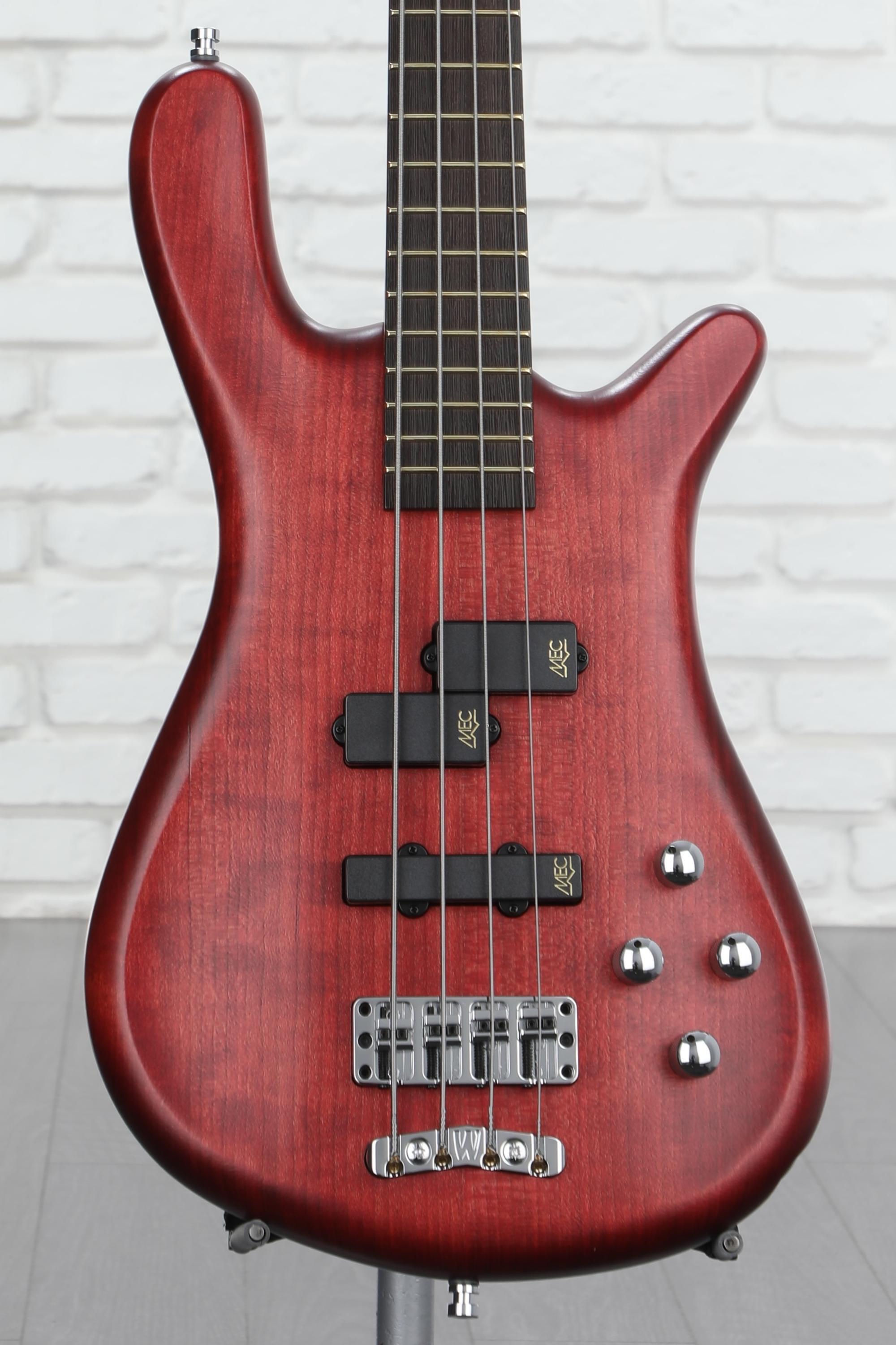 Warwick Pro Series Streamer LX Electric Bass Guitar - Burgundy Red