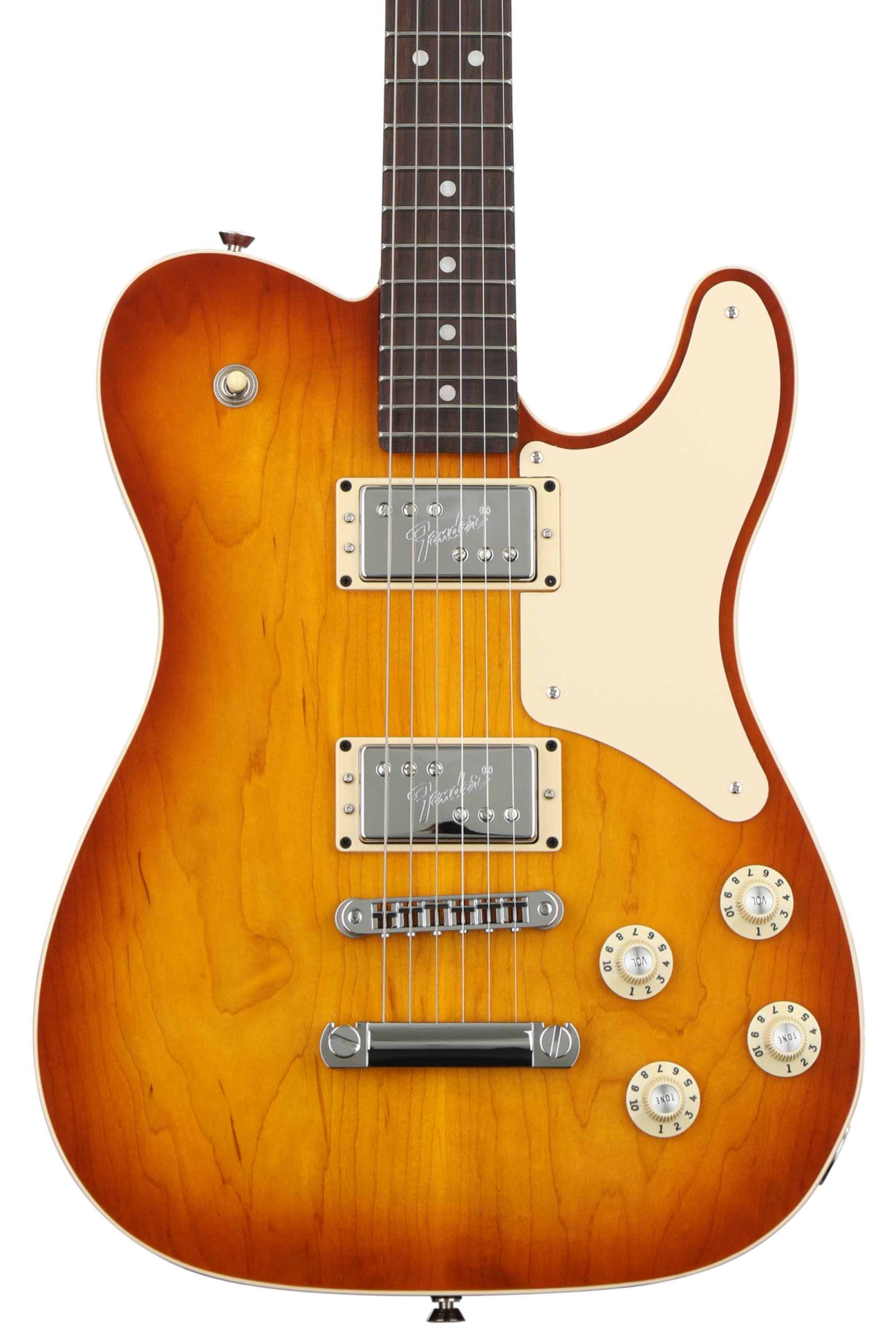 Fender Limited Edition Parallel Universe Troublemaker Tele Deluxe - Ice Tea  Burst w/ Rosewood Fingerboard | Sweetwater