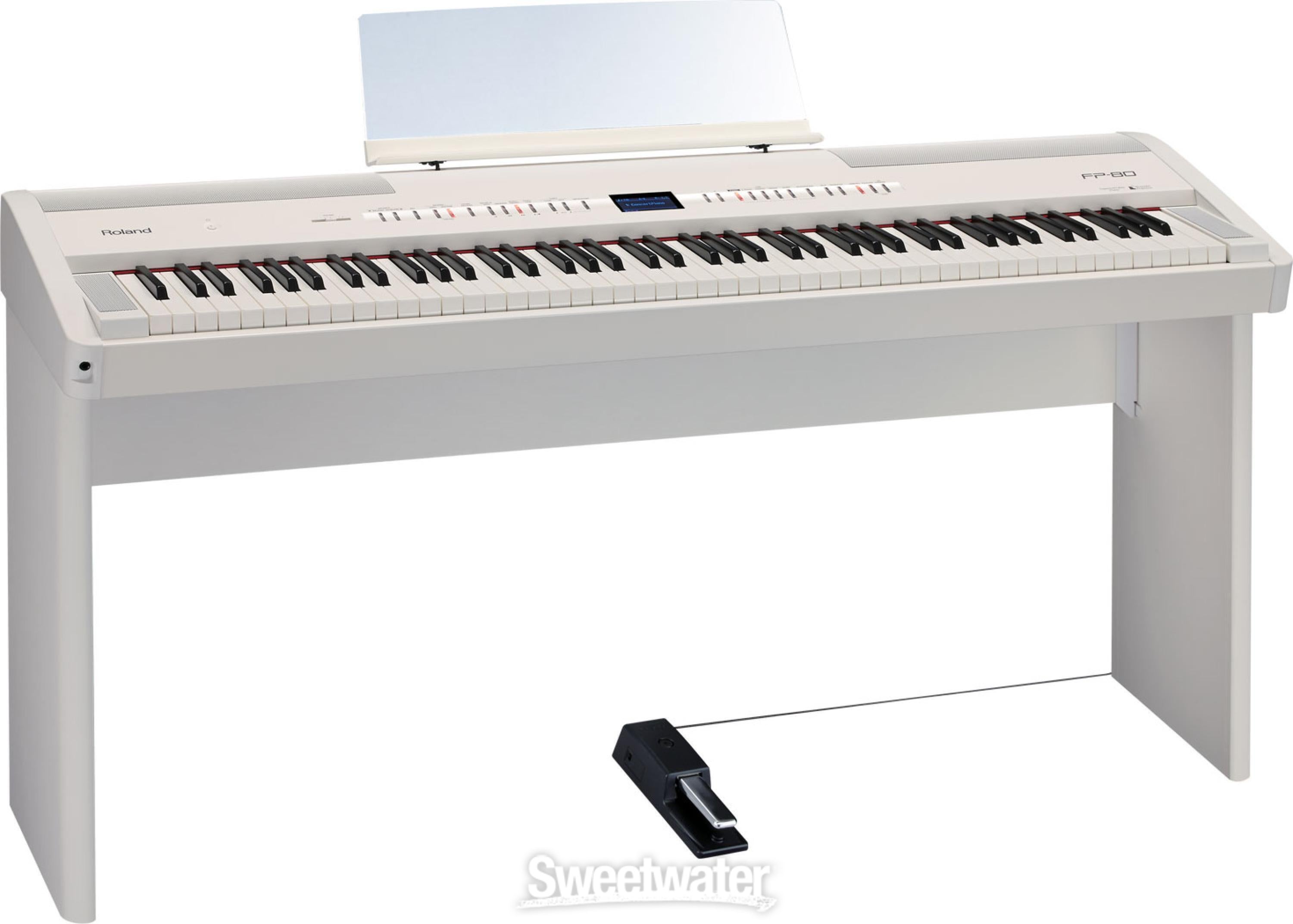 Roland FP-80 - White Reviews | Sweetwater