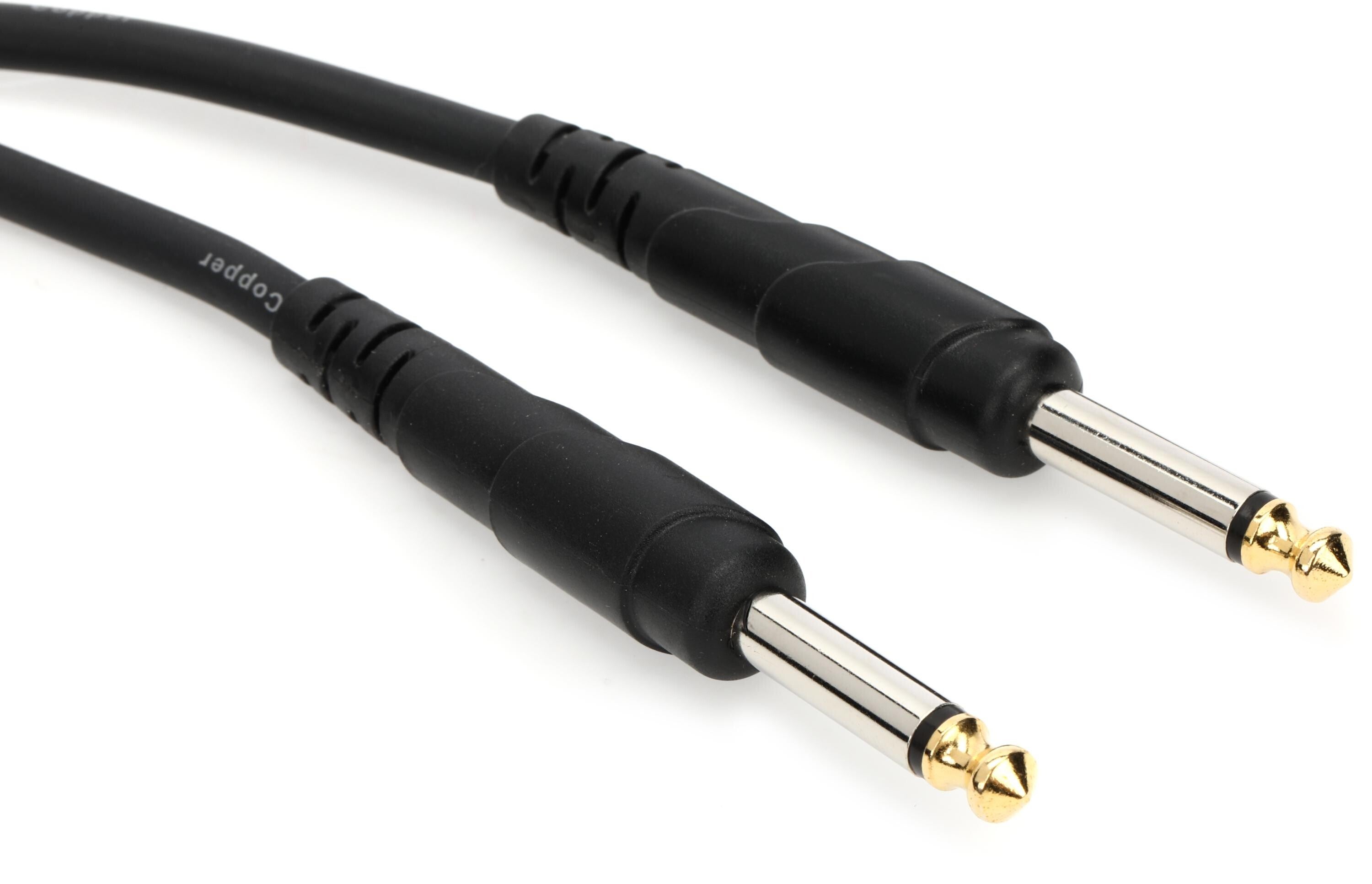 D'Addario PW-CGTPRO-15 Classic Pro Straight to Straight Instrument Cable -  15 foot Sweetwater Exclusive