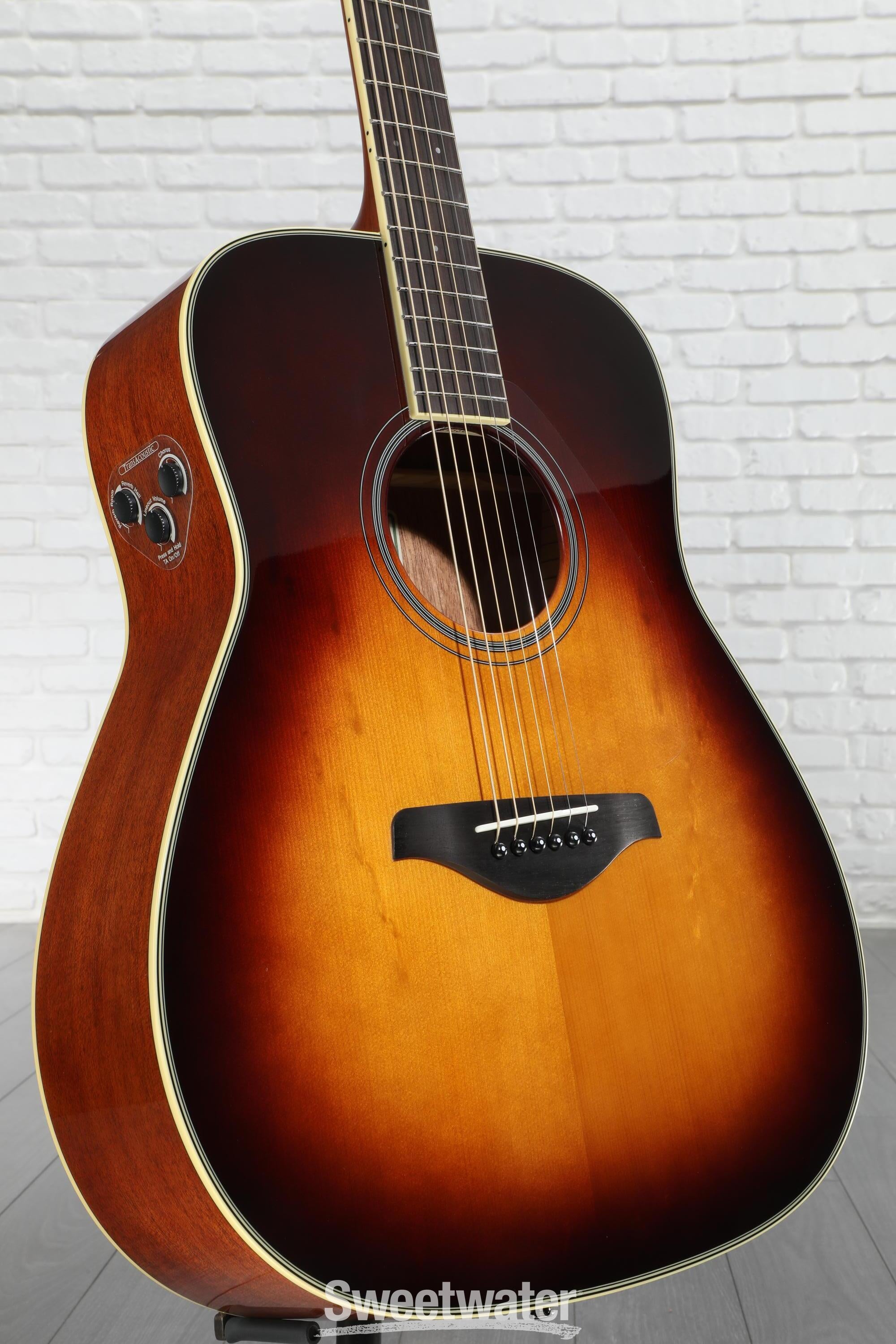 Yamaha FG-TA TransAcoustic Dreadnought Acoustic-electric