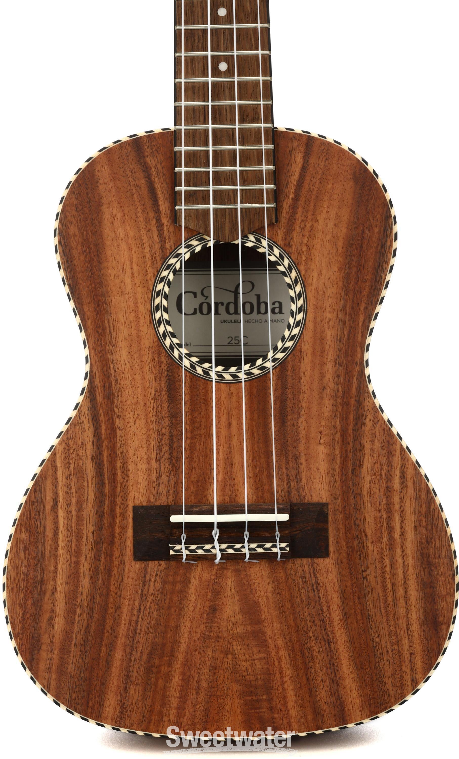 Cordoba 25C Concert Ukulele - Acacia