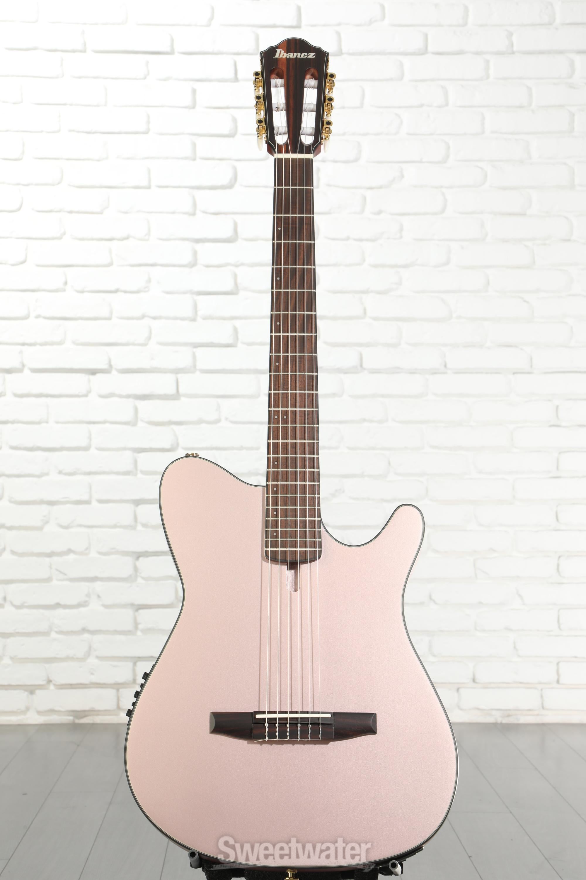 Ibanez FRH10N Thinline Nylon Acoustic-electric Guitar - Rose Gold