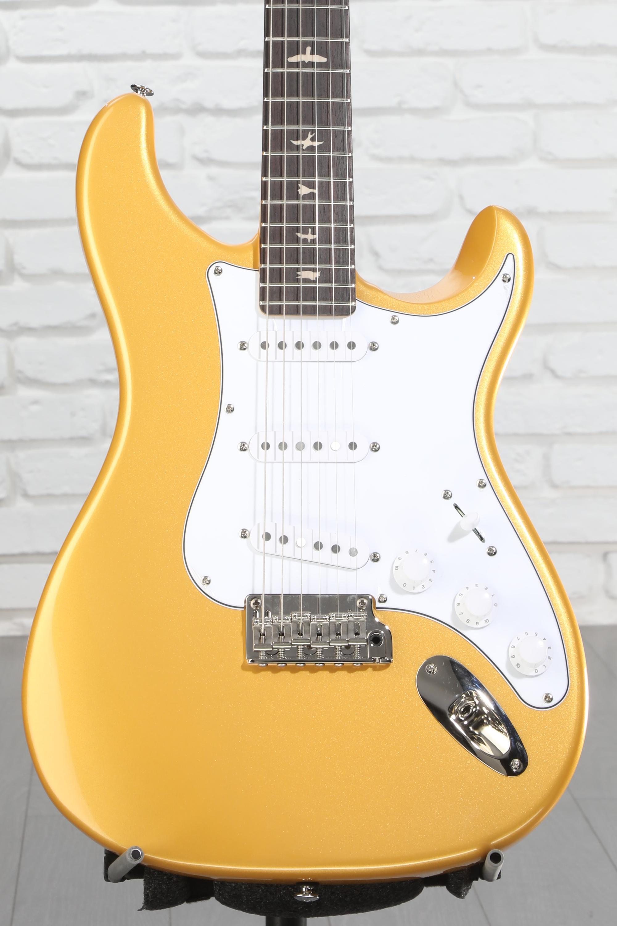 PRS SE Silver Sky Electric Guitar - Gold Spark, Sweetwater