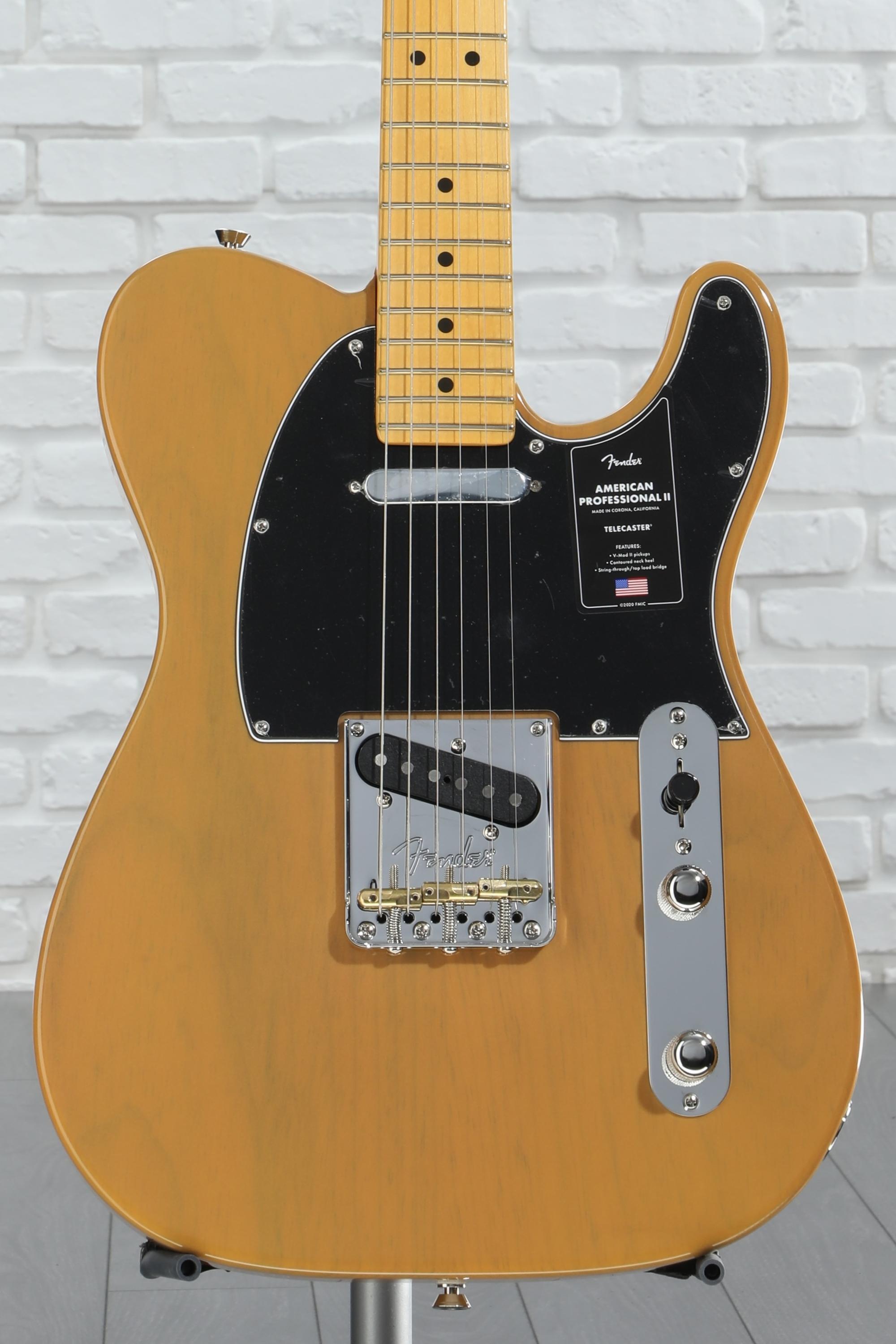 上品コーデはコレで安心！ Fender American Professional II Telecaster - Butterscotch ギター