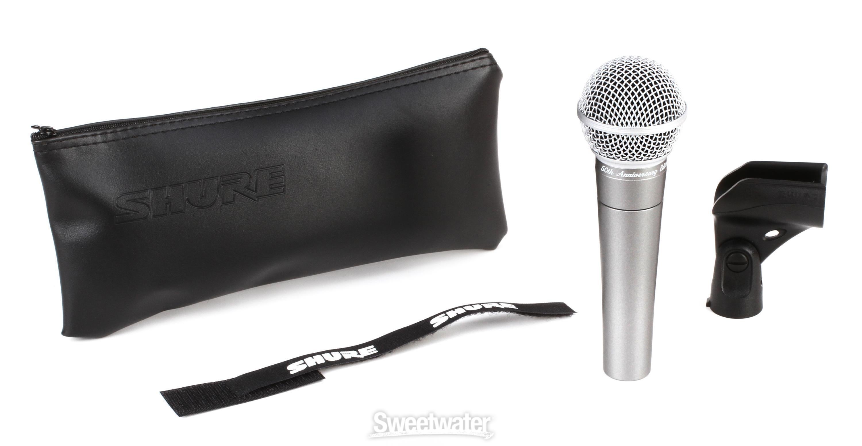 Shure SM58 - 50th Anniversary Limited Edition Reviews | Sweetwater