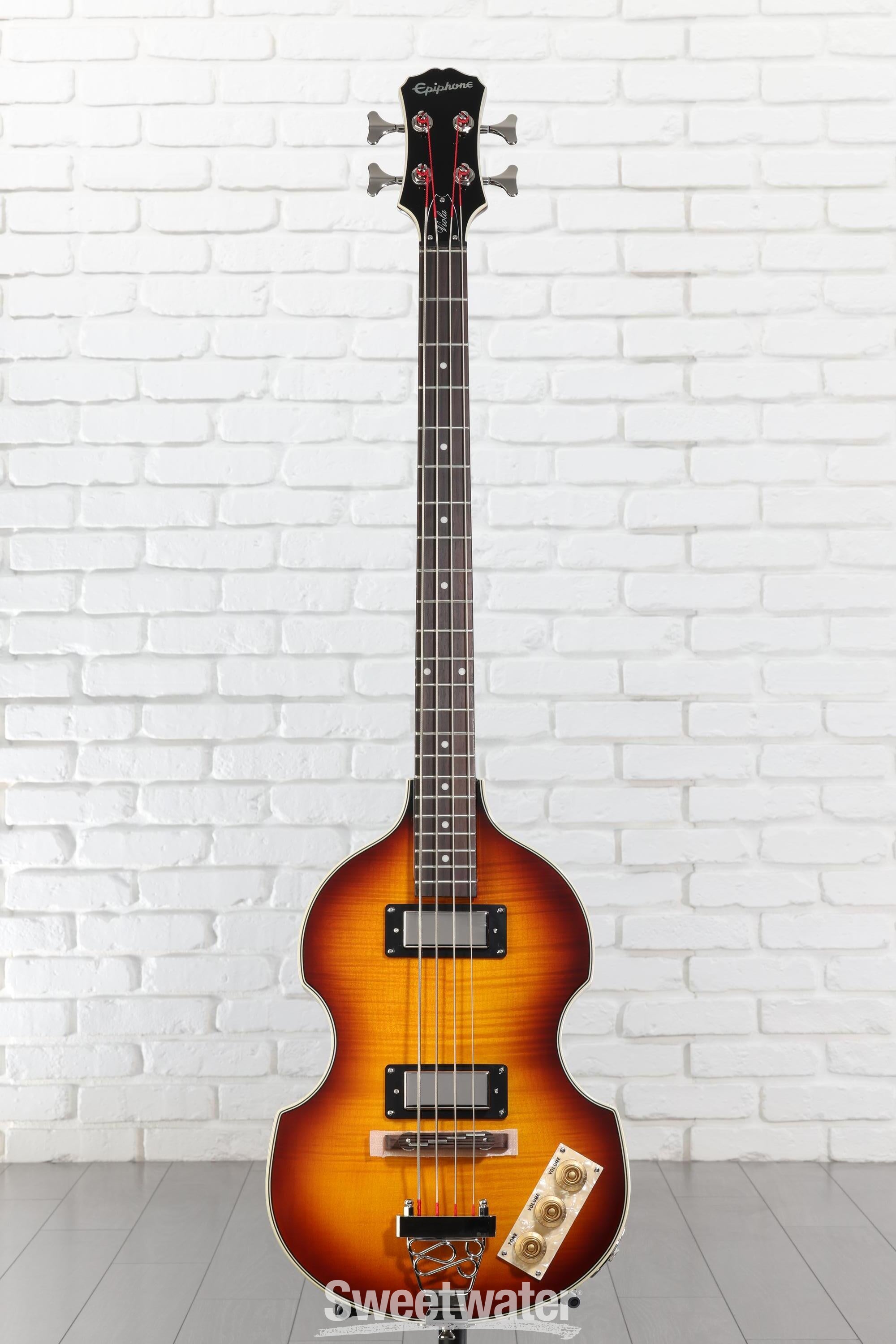 Epiphone Viola Bass - Vintage Sunburst | Sweetwater