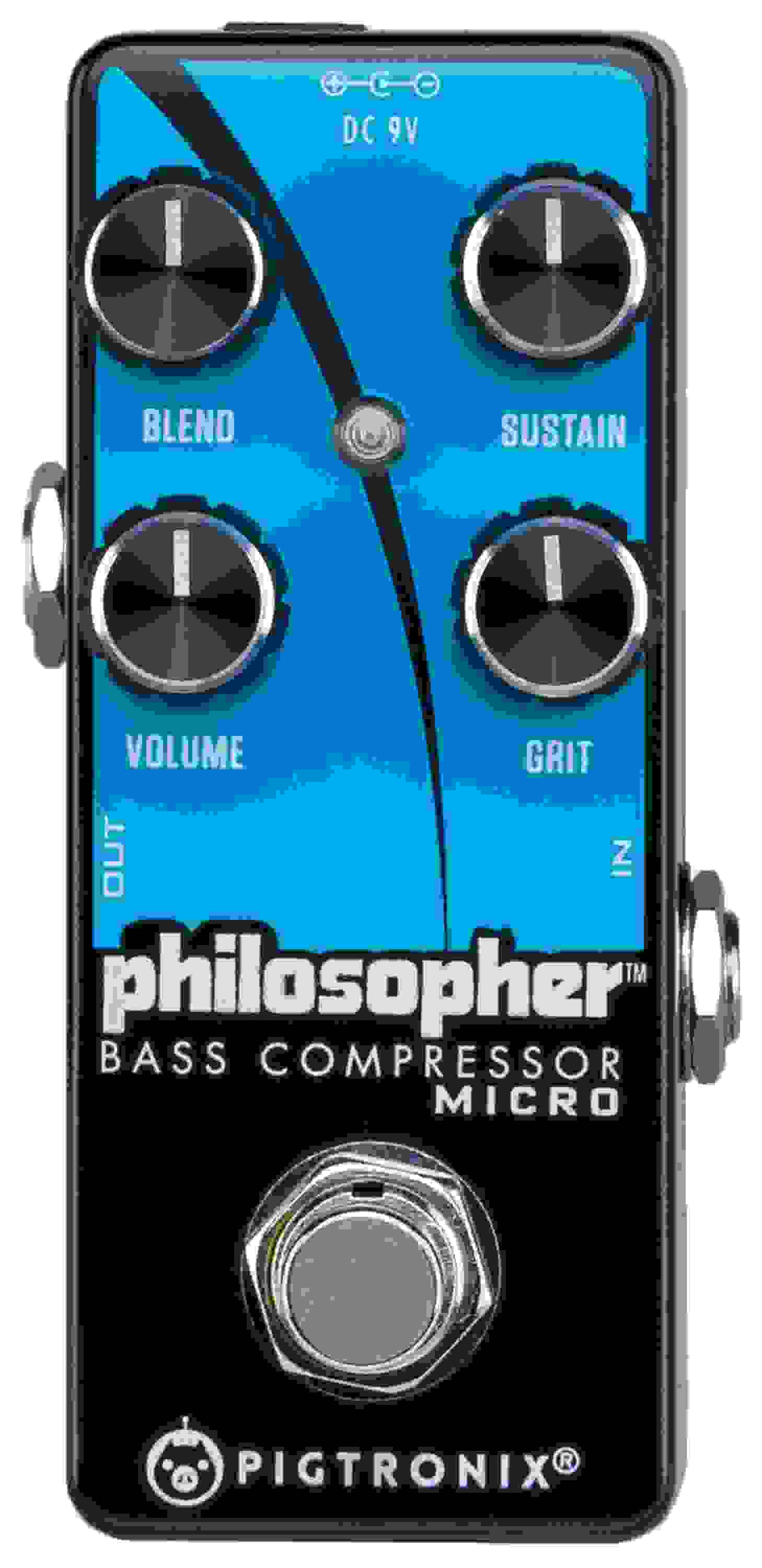 Pigtronix Philosopher Micro Bass Compressor/Sustain Pedal