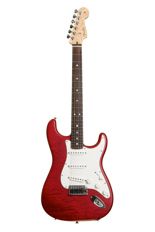 ギター Fender custom shop deluxe stratocaster Fender Custom Shop 2014 Custom Deluxe Stratocaster - Candy