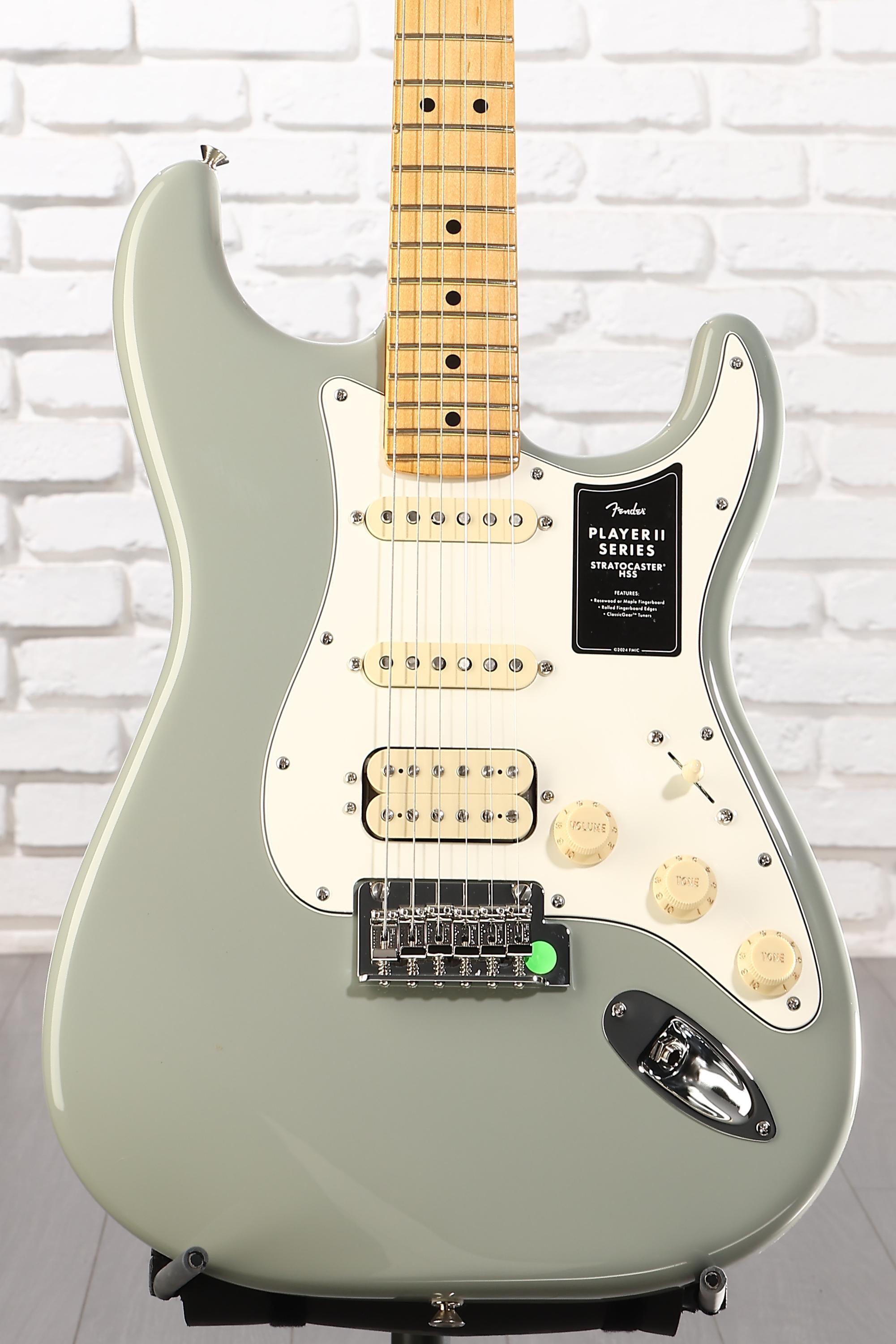 Fender Player II Stratocaster HSS Electric Guitar - Cactus Gray