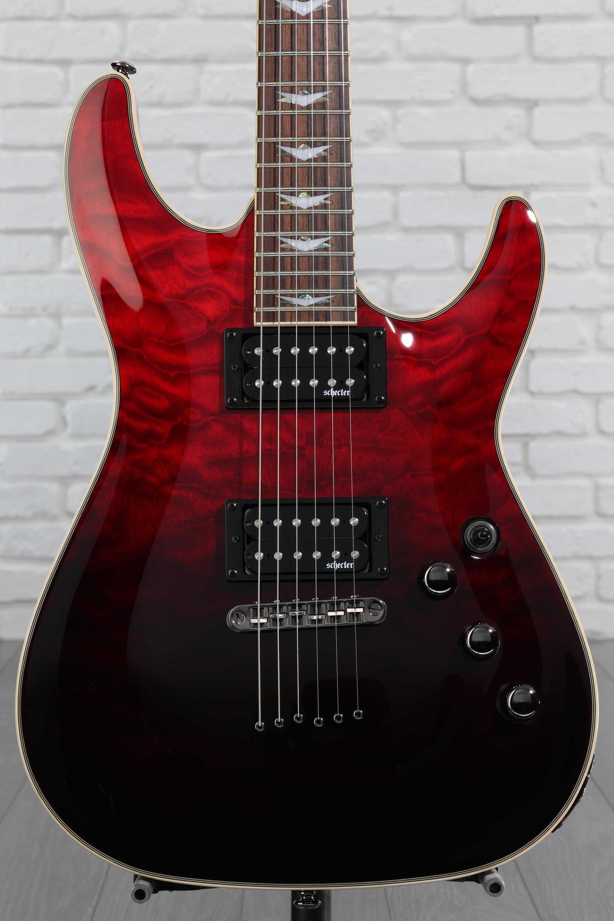 Schecter Omen Extreme-6 Electric Guitar - Blood Red | Sweetwater