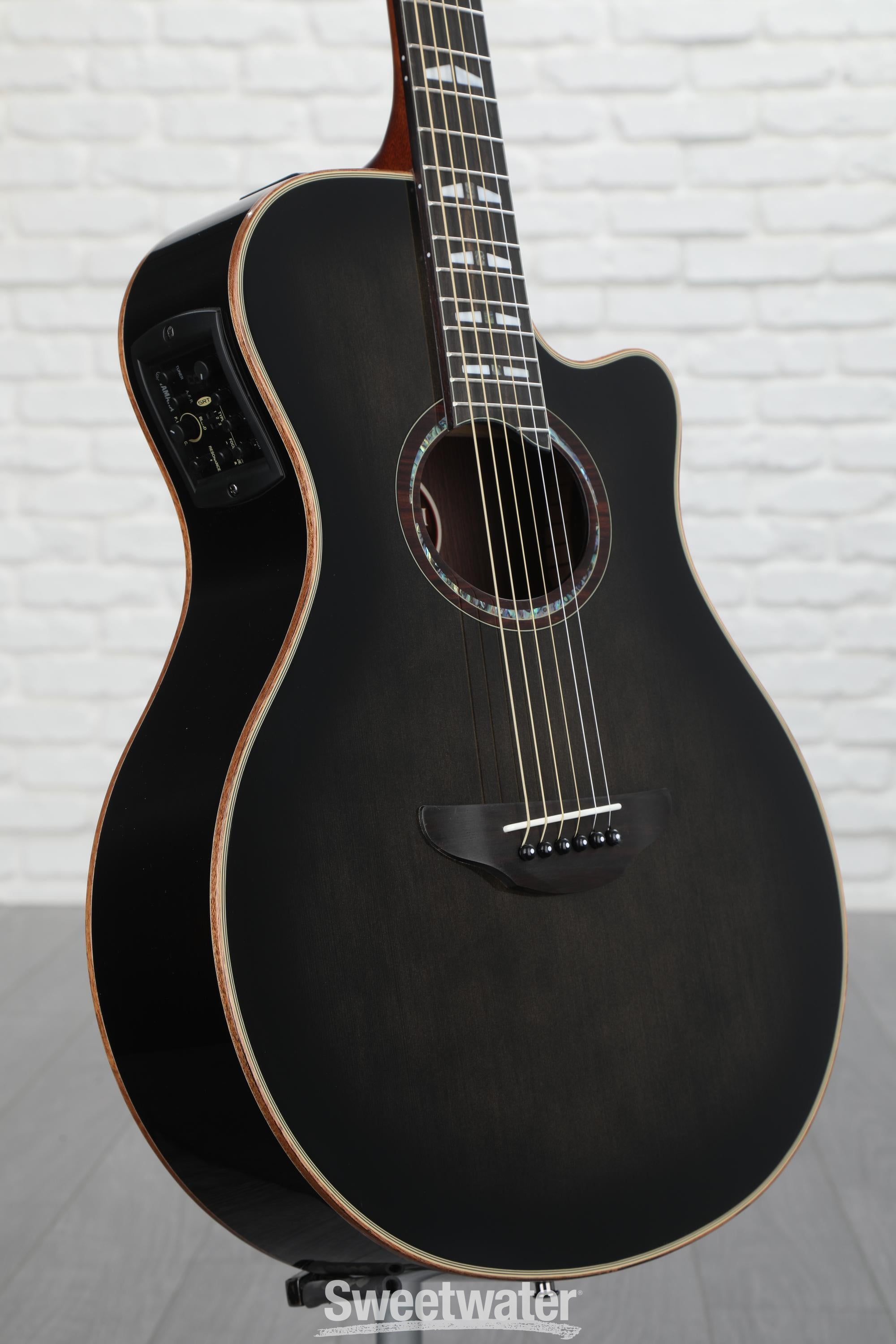 Yamaha APX1200II Acoustic-Electric Guitar - Translucent Black 