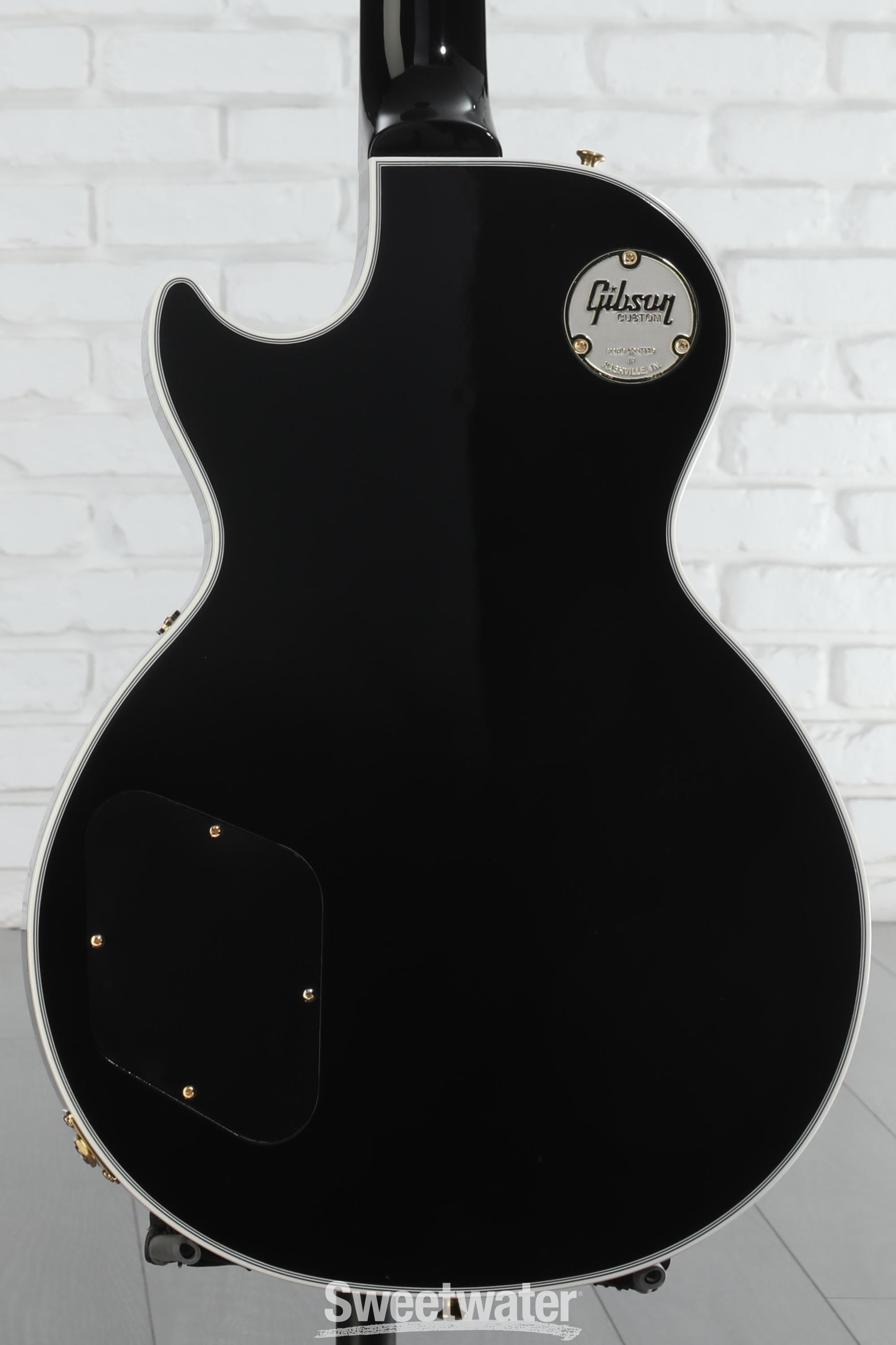 Gibson Custom Les Paul Custom - Ebony with Ebony Fingerboard