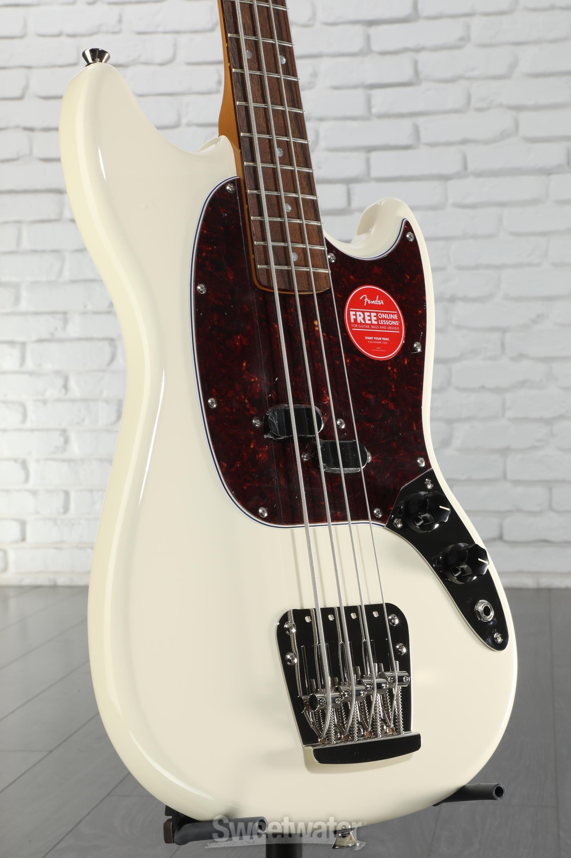 Squier Classic Vibe '60s Mustang Bass - Olympic White