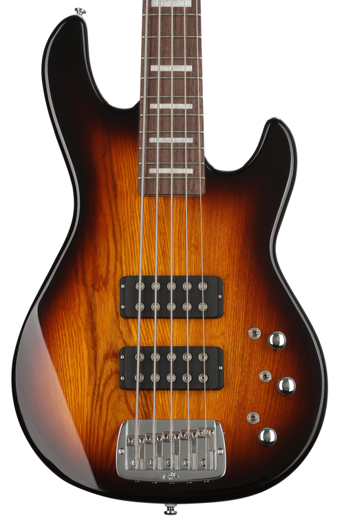 G&L Tribute L-2500 Bass Guitar - Tobacco Sunburst