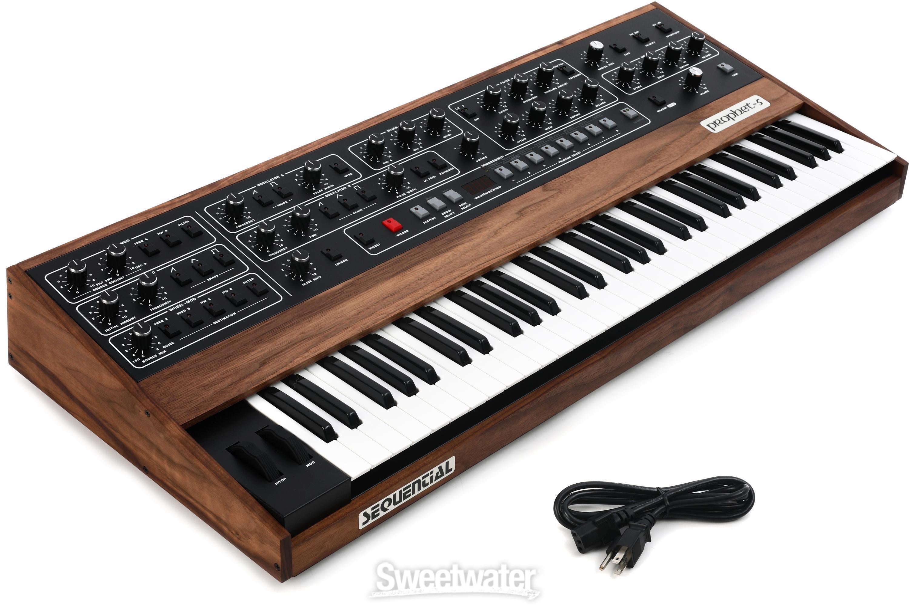 Sequential Prophet-5 61-key Analog Synthesizer | Sweetwater