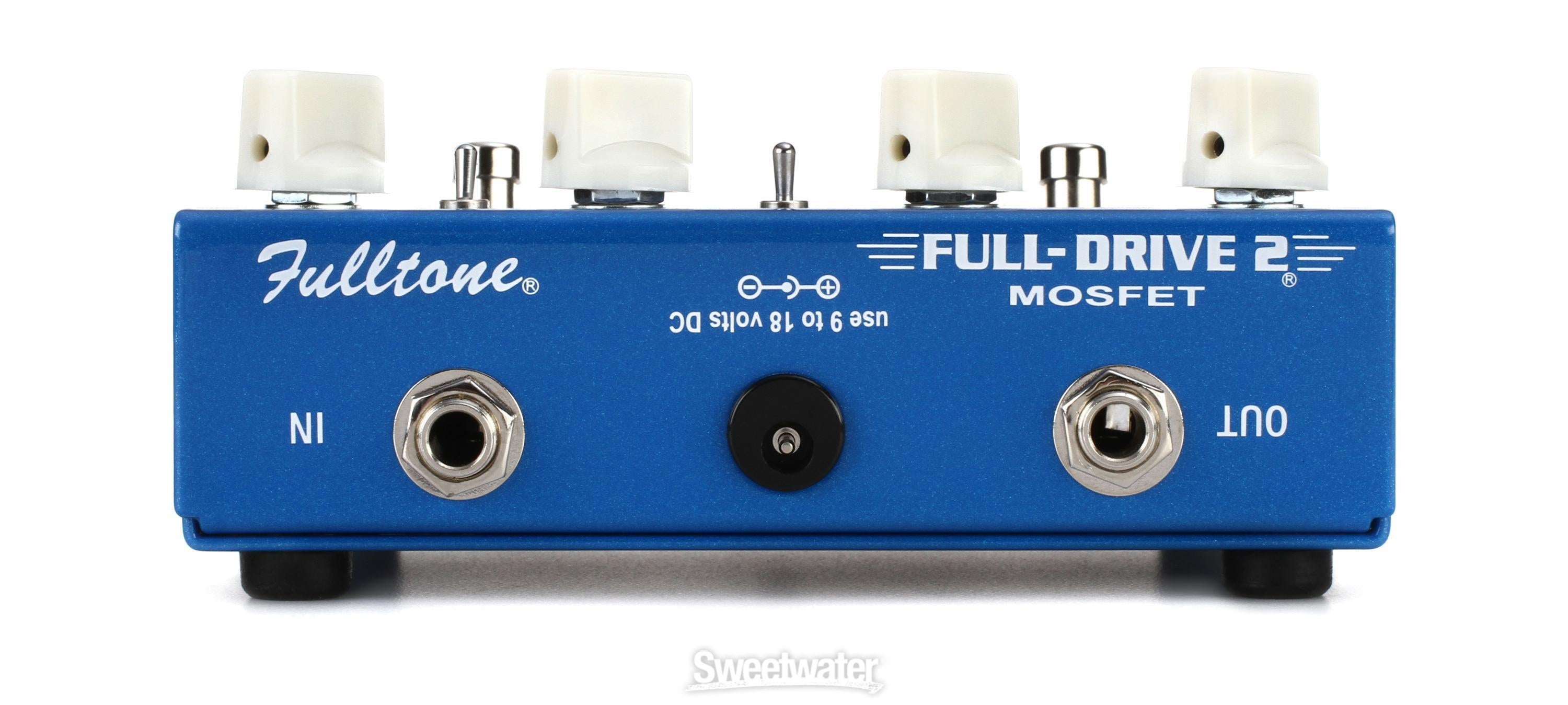 Fulltone Fulldrive2 MOSFET Overdrive / Boost Pedal Reviews | Sweetwater