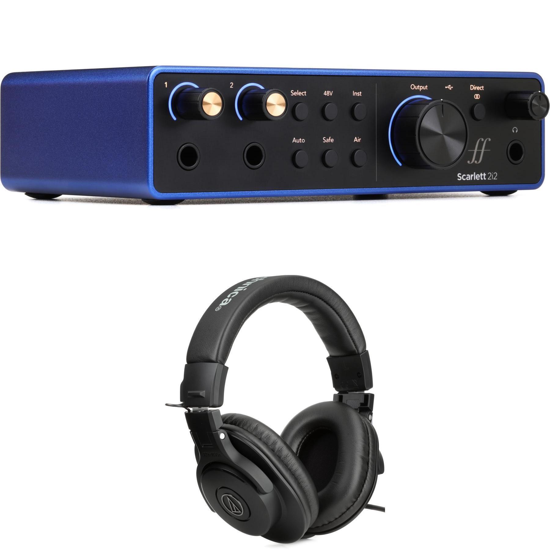 Focusrite Scarlett Solo 4th Gen USB Audio Interface and