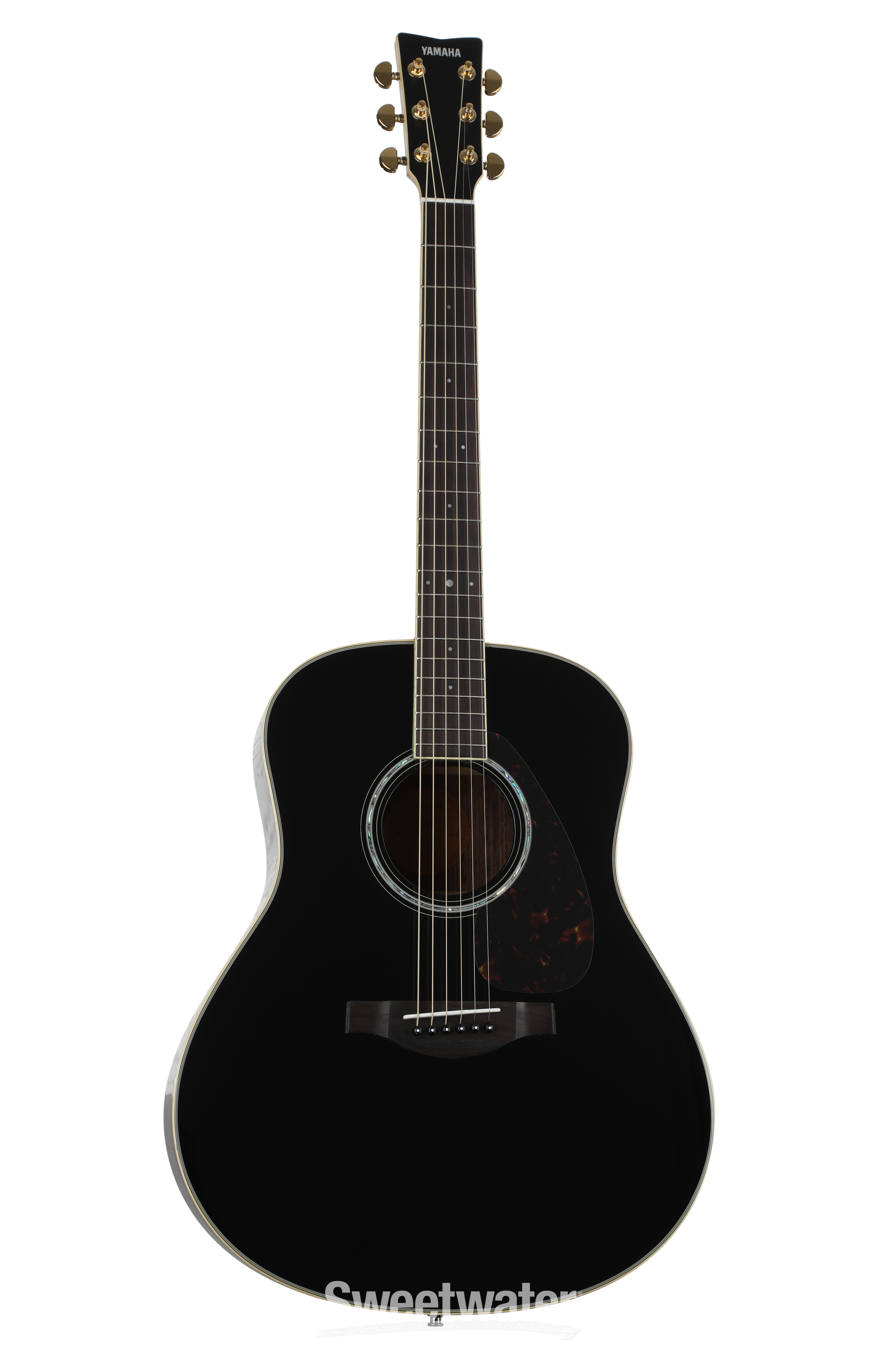 Yamaha LL6 ARE Original Jumbo Acoustic Guitar - Black
