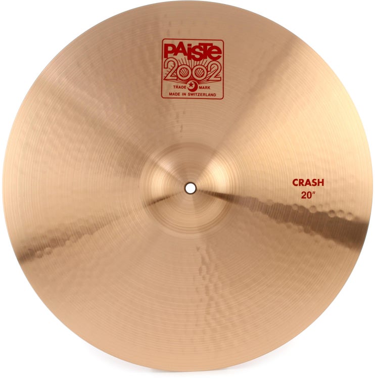 Paiste 20 inch 2002 Crash Cymbal | Sweetwater 