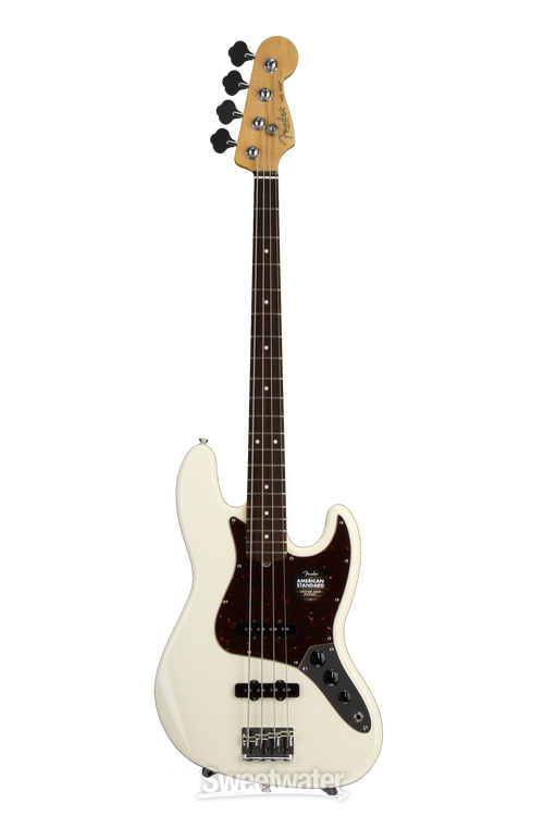 【12月スーパーSALE 15%OFF】 Jazz Standard American Fender Bass Rosewood White, Olympic - ベース