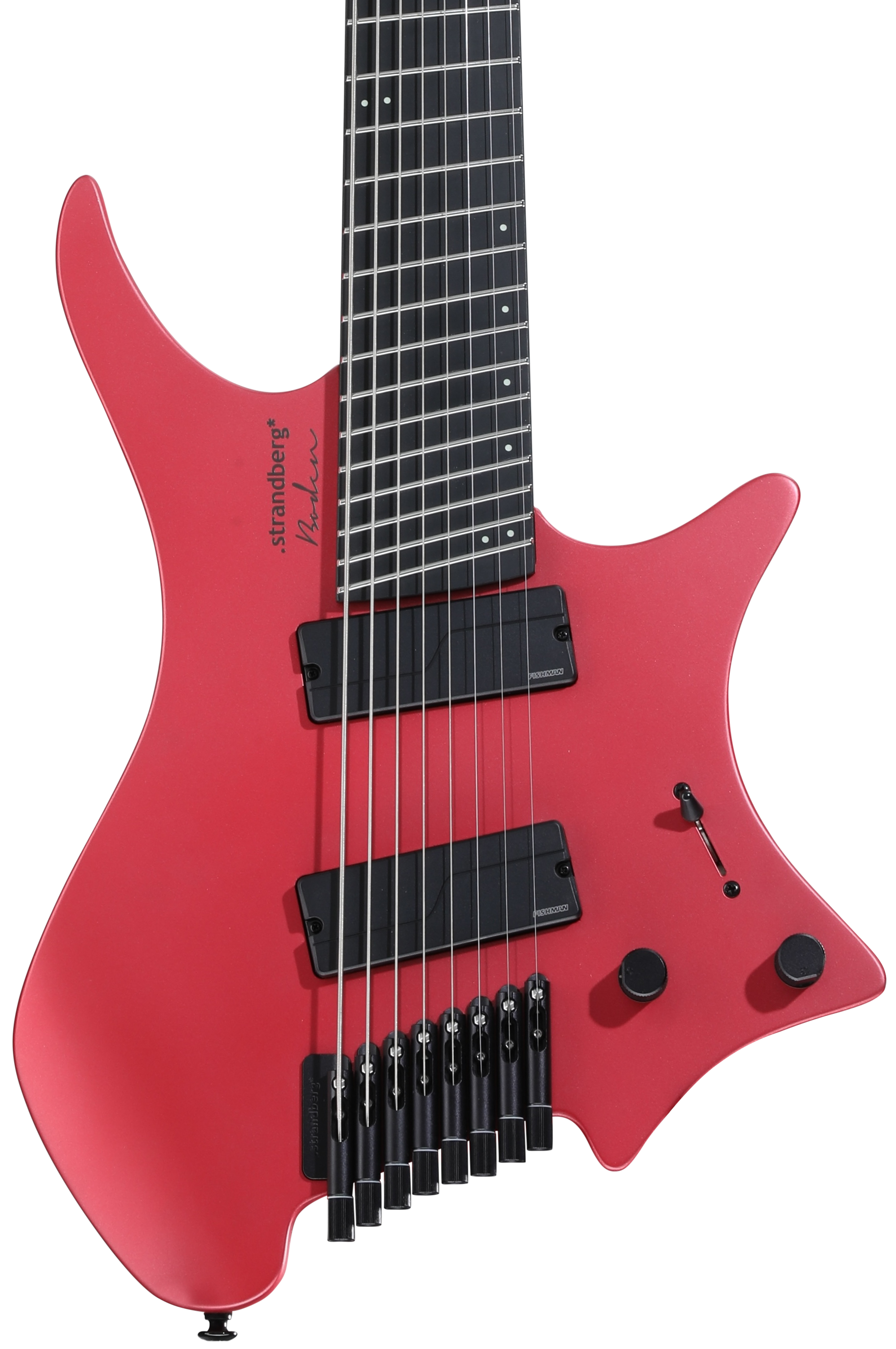 Strandberg Boden 6 MAS#2 Ruby Red ヘッドレス Boden Classic NX 6 Tremolo Deluxe Tobacco Burst