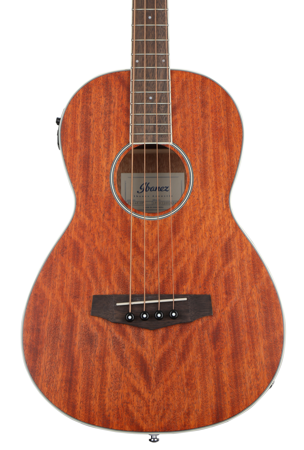 Ibanez PNB14E Acoustic-Electric Bass - Open Pore Natural | Sweetwater