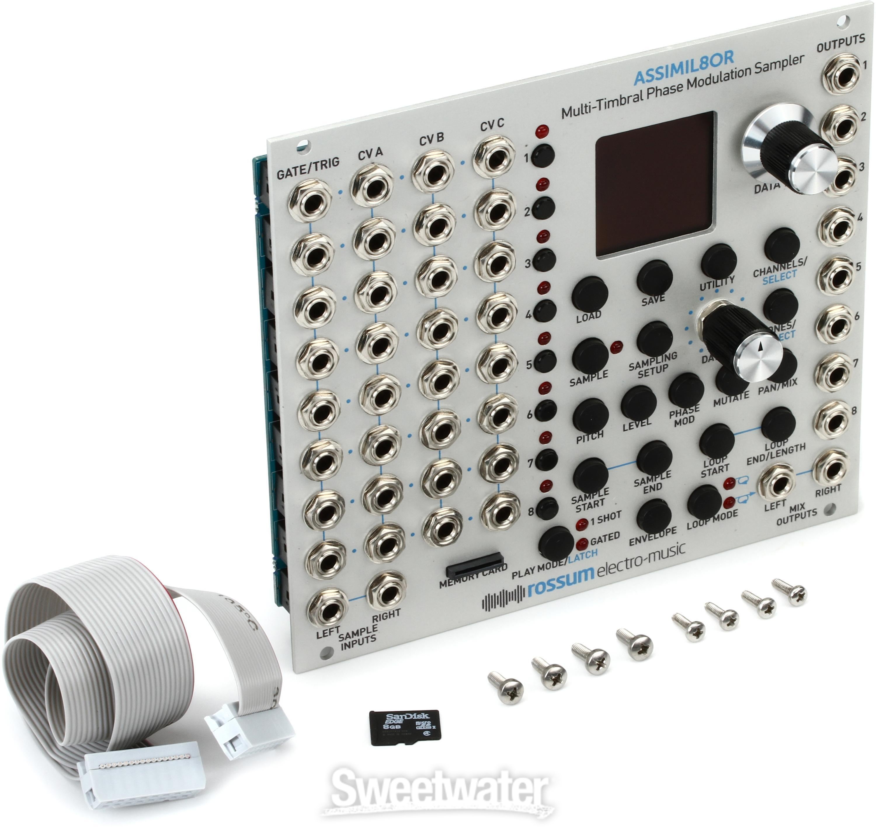 Rossum Electro-Music Assimil8or Eurorack Multi-timbral Sampler Module