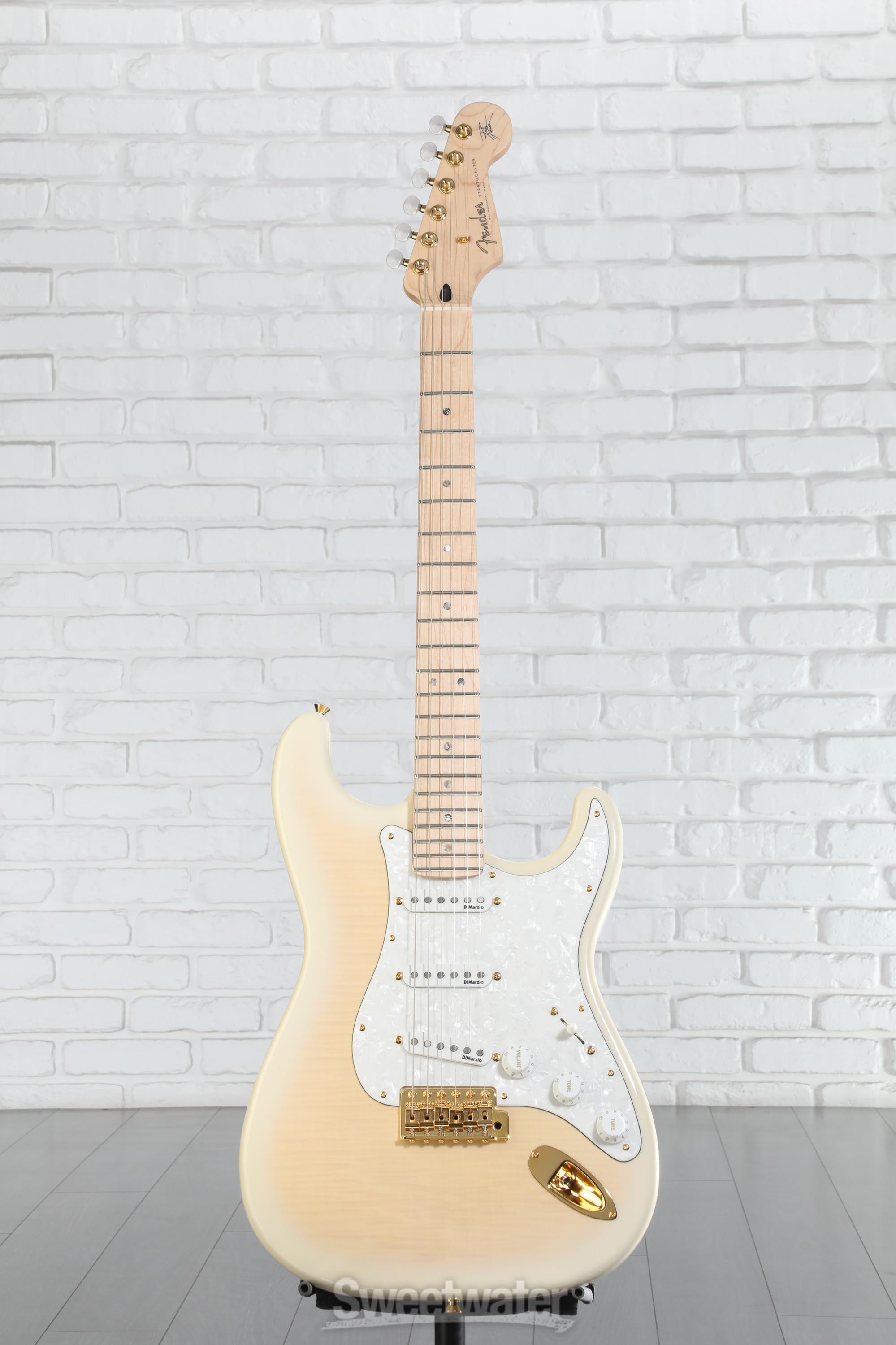 Fender Richie Kotzen Stratocaster Electric Guitar - Transparent