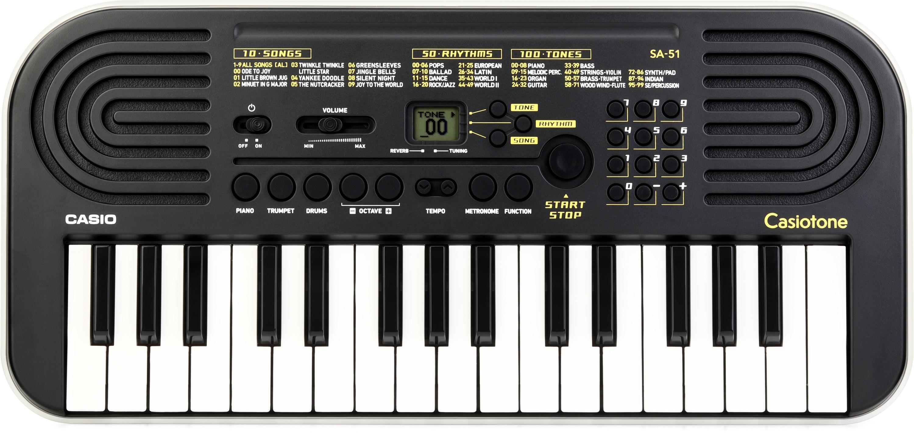 Casio Casiotone SA-51 32-key Portable Arranger Keyboard | Sweetwater