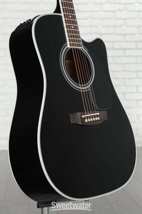 Takamine Legacy JEF341SC Acoustic-electric Guitar - Black