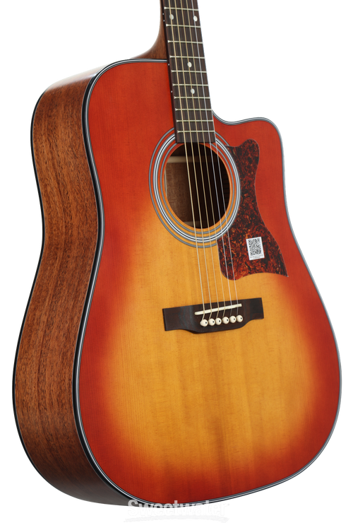 Epiphone Masterbilt DR-400MCE - Faded Cherry Sunburst