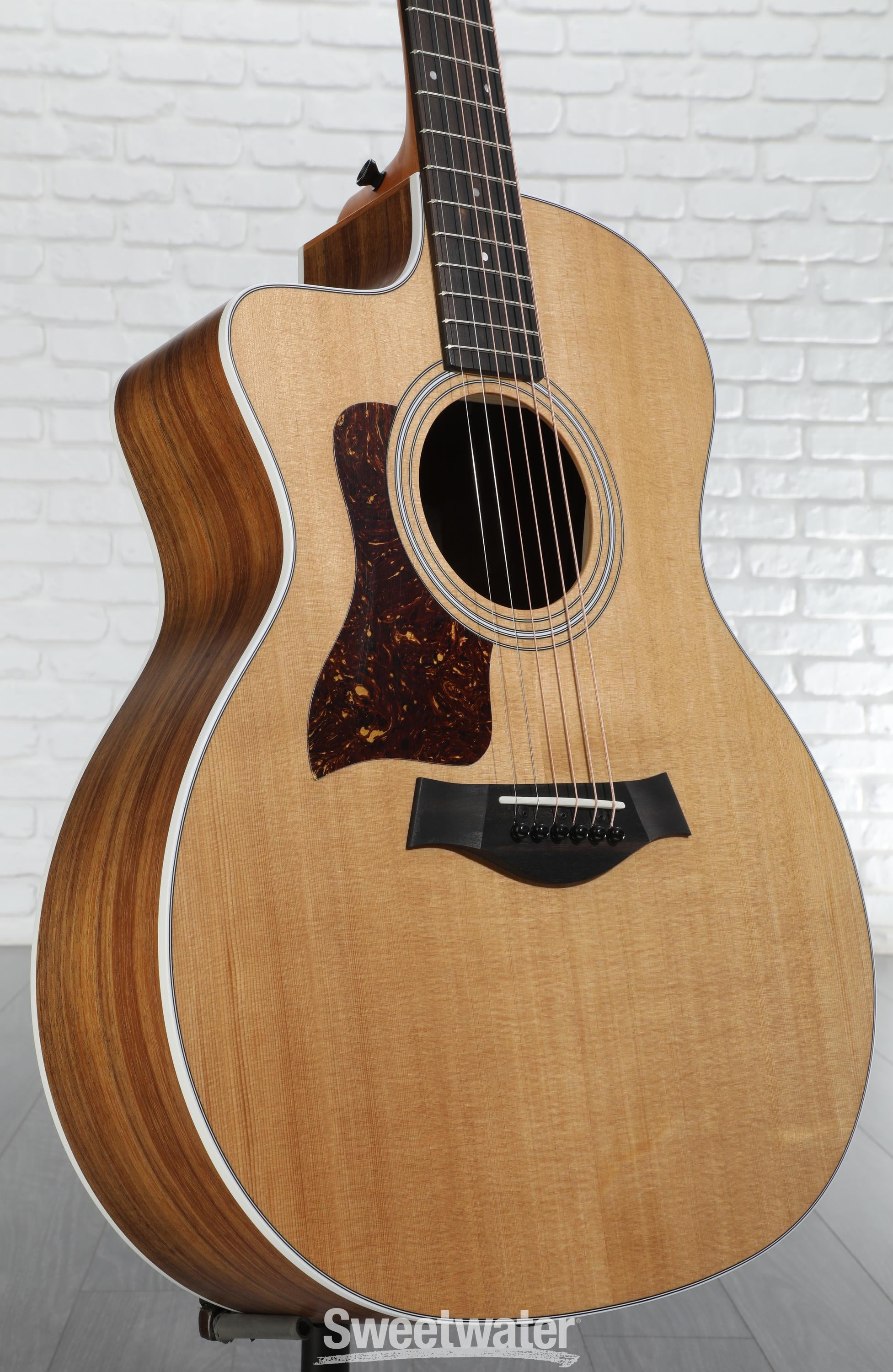Taylor 214ce Deluxe Koa Left-Handed – Southpaw Guitars